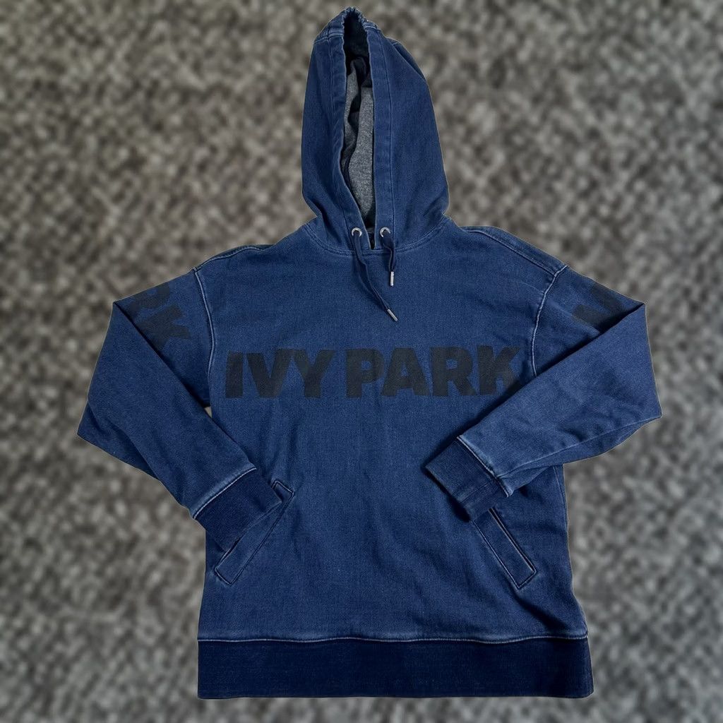 Ivy Park VINTAGE Adidas IVY PARK Blue Pullover Hoodie Sweatshirt XS Womens Activewear Hoodie (Note: If not vintage, remove VINTAGE) Size XS / US 0-2 / IT 36-38 - 1 Thumbnail