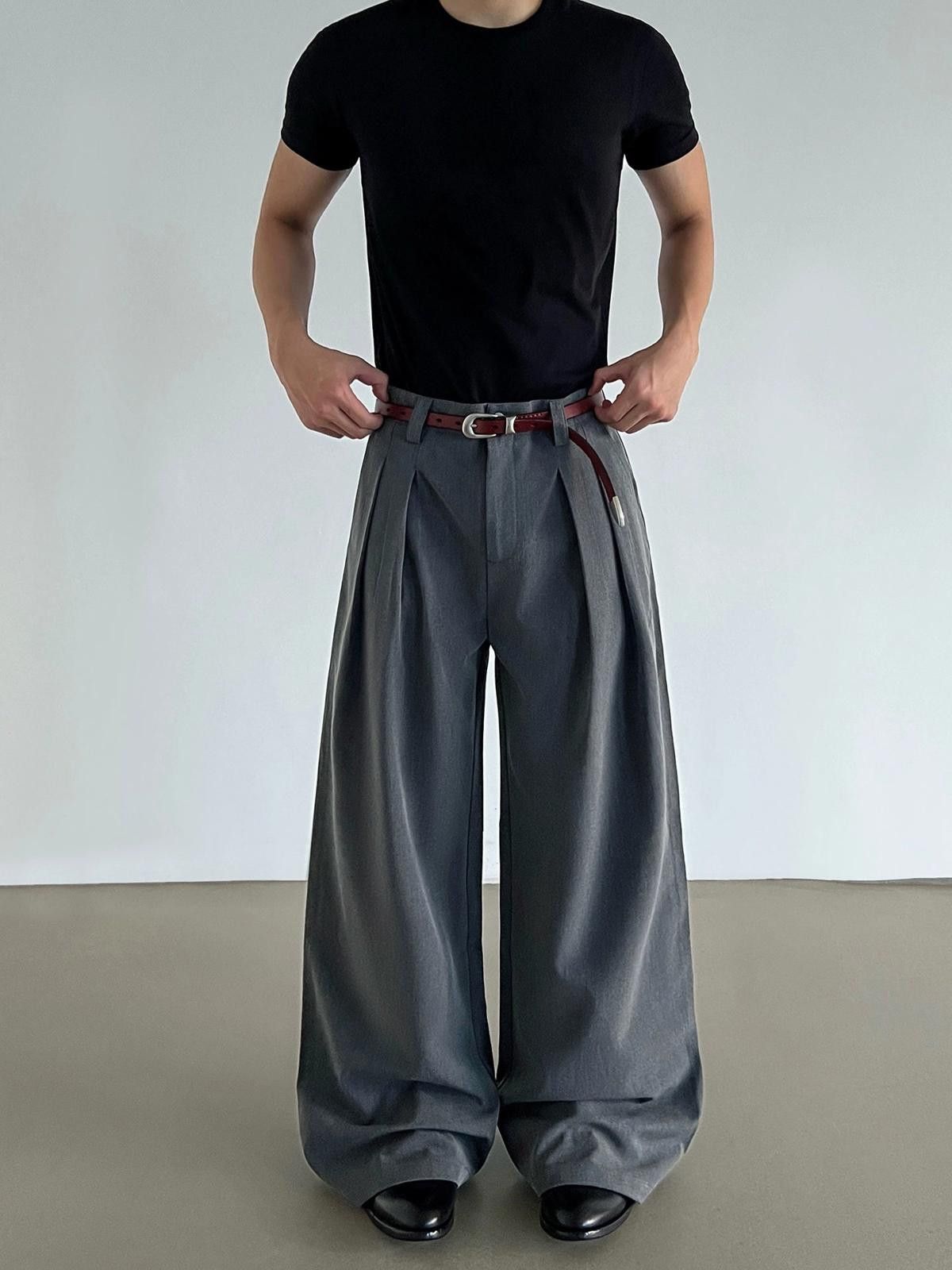 Vintage Wide-Leg Trousers Size US 28 / EU 44 - 3 Thumbnail