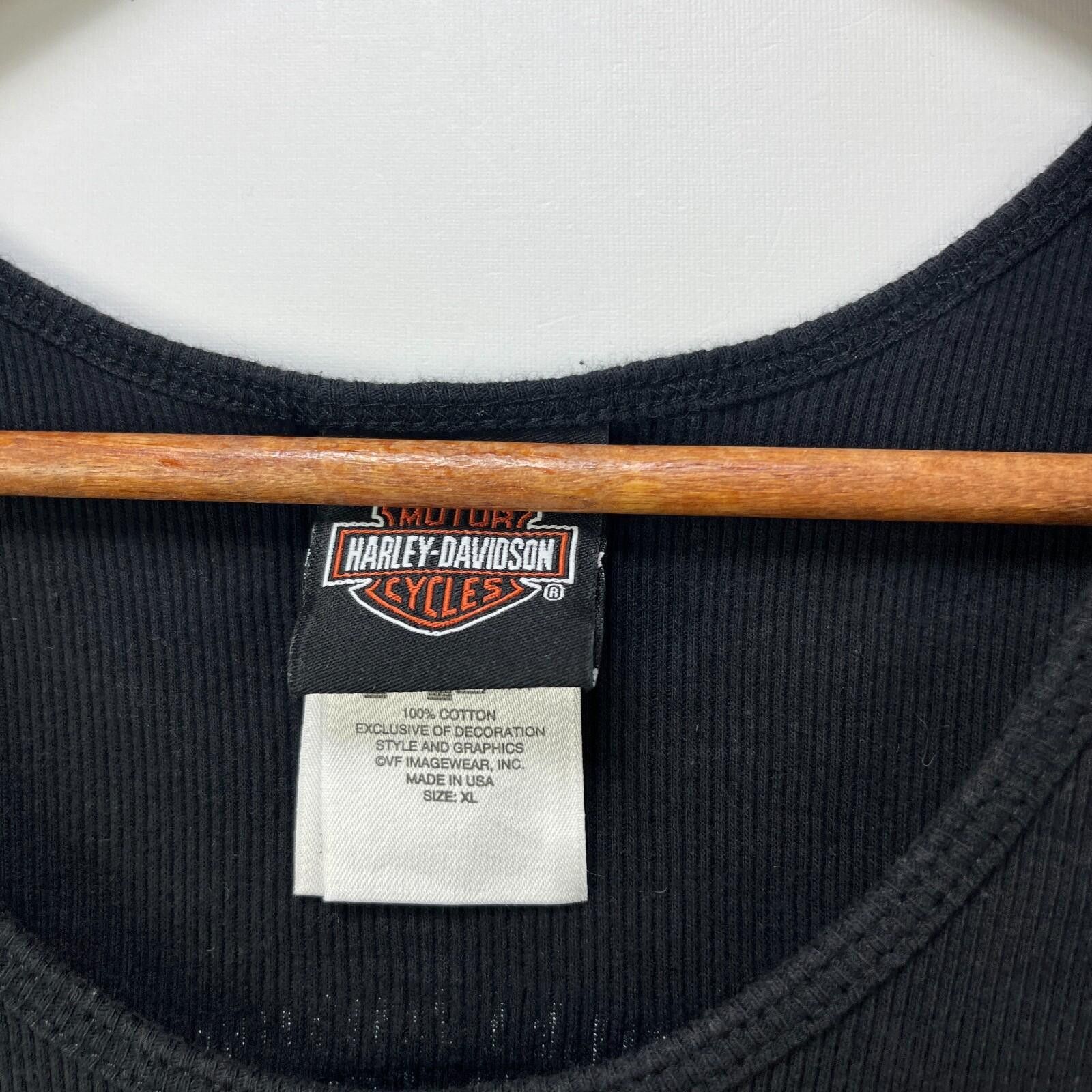 Harley Davidson Vintage Harley Davidson Y2K Tank Top Womens XL Belize Size XL / US 12-14 / IT 48-50 - 3 Thumbnail