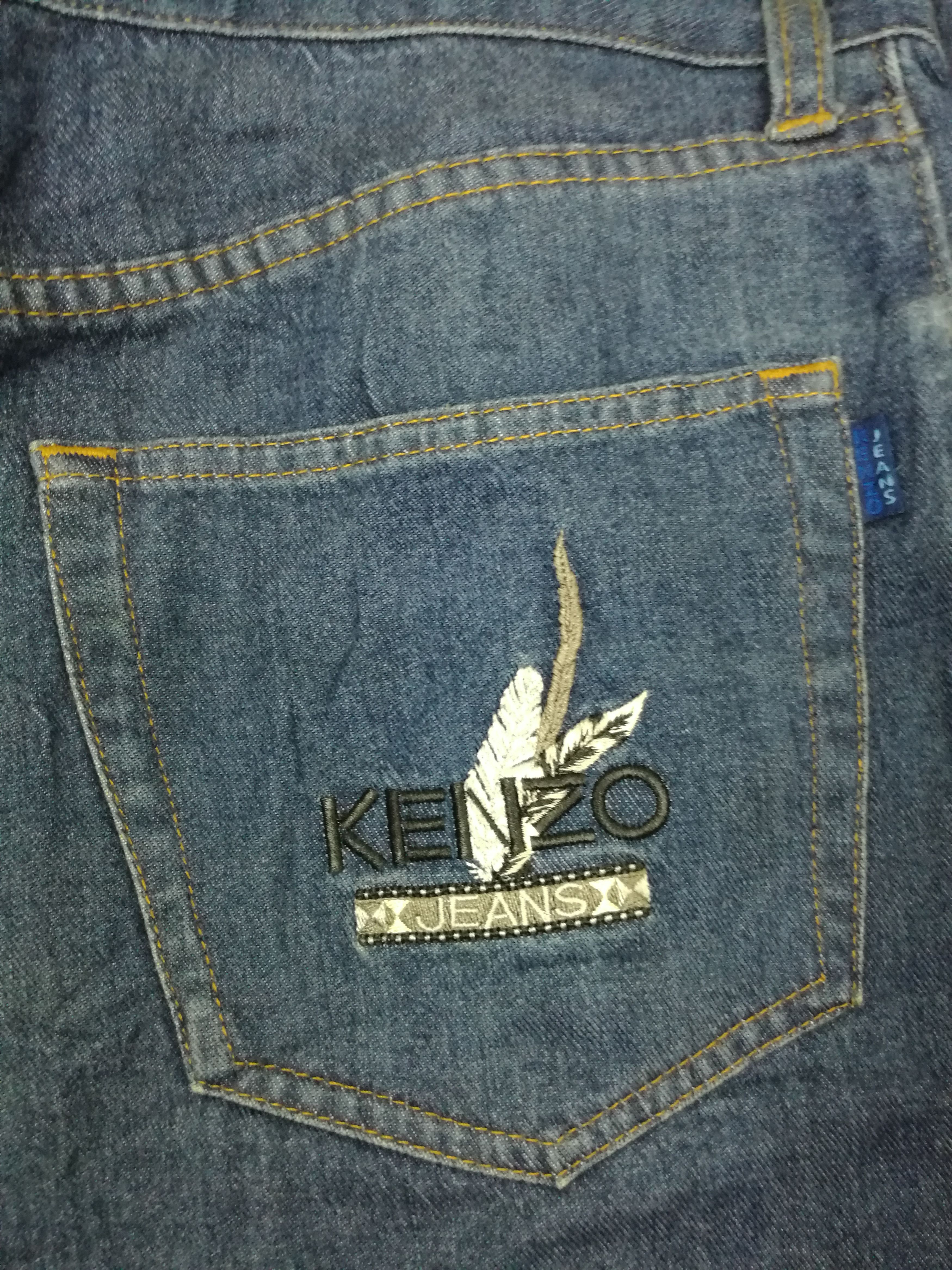 Kenzo Vintage Kenzo Jeans Indigo Blue Denim Size US 30 / EU 46 - 13 Thumbnail