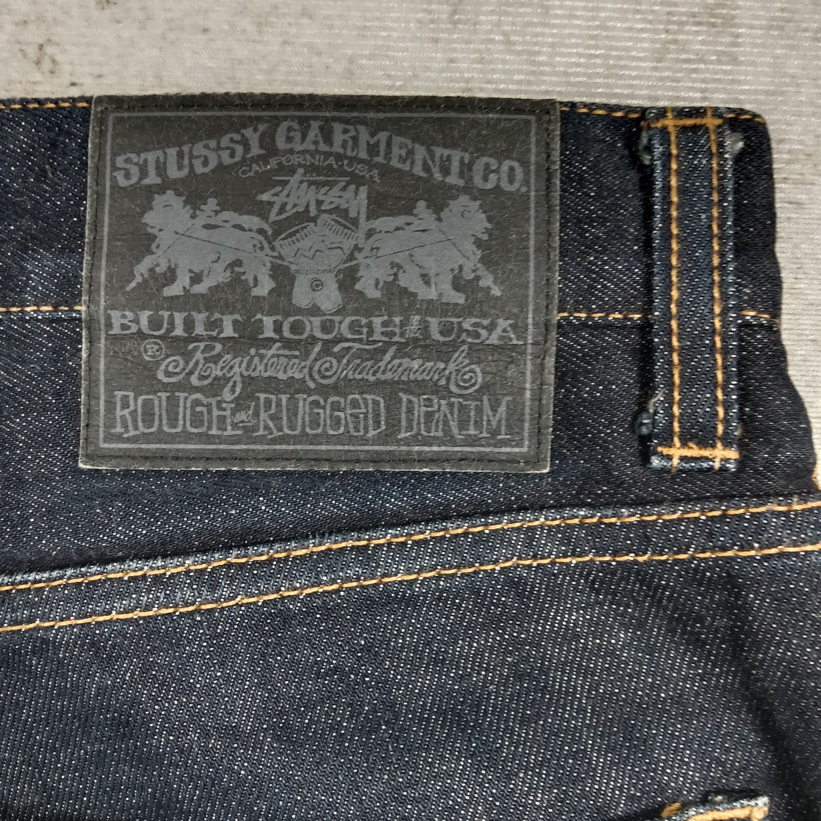 Stussy Stussy Rough Rugger Denim Jeans C272N25 Size US 30 / EU 46 - 3 Thumbnail