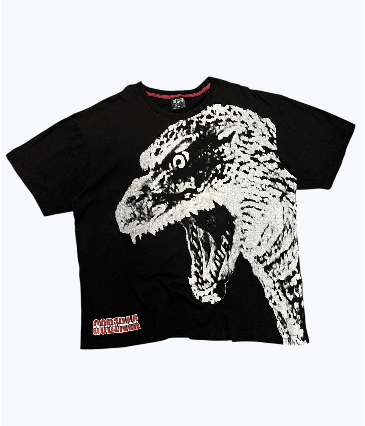 RARE VINTAGE GODZILLA FULL PRINT