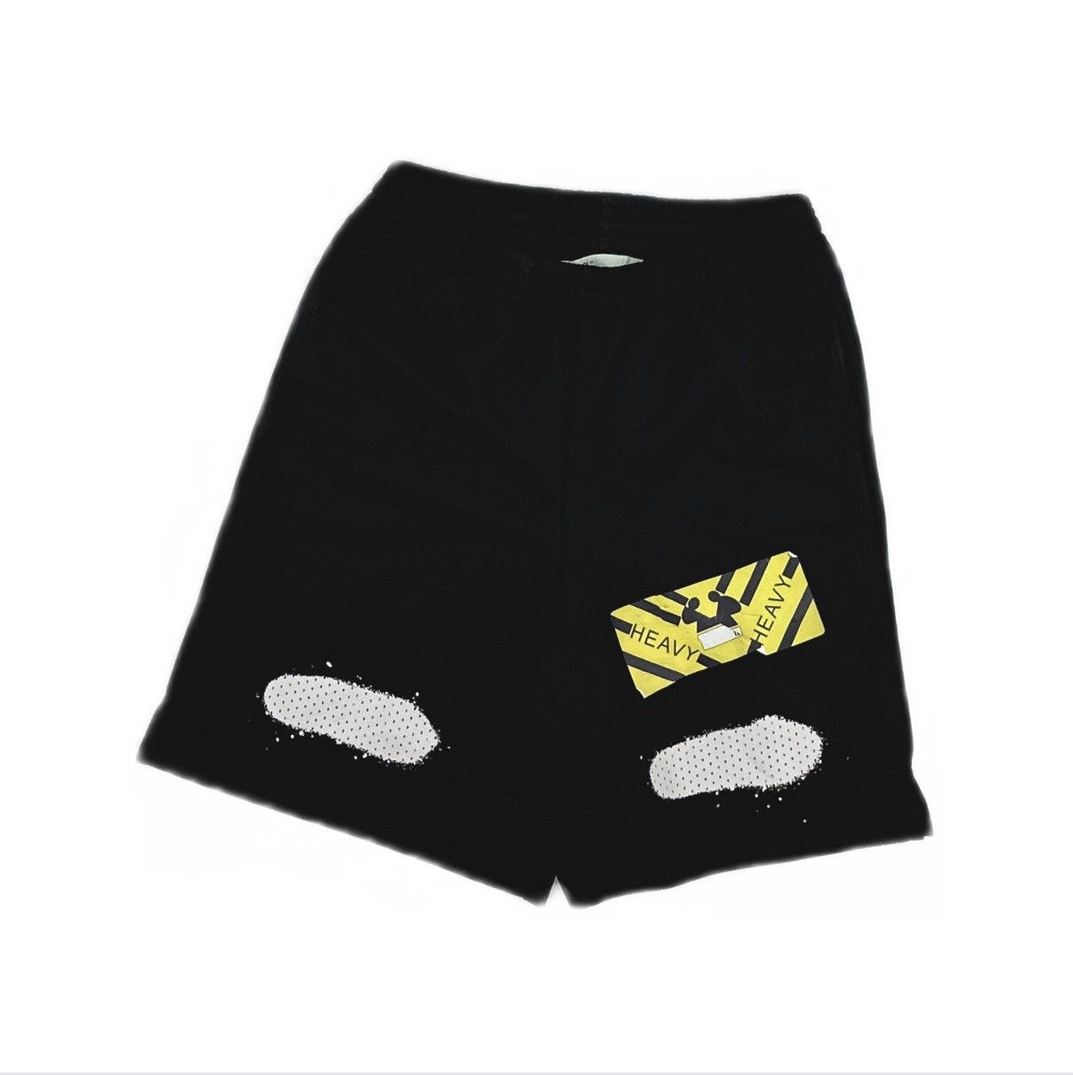 Off-White Off-White Diagonal Spray Mesh Shorts Size US 28 / EU 44 - 1 Thumbnail