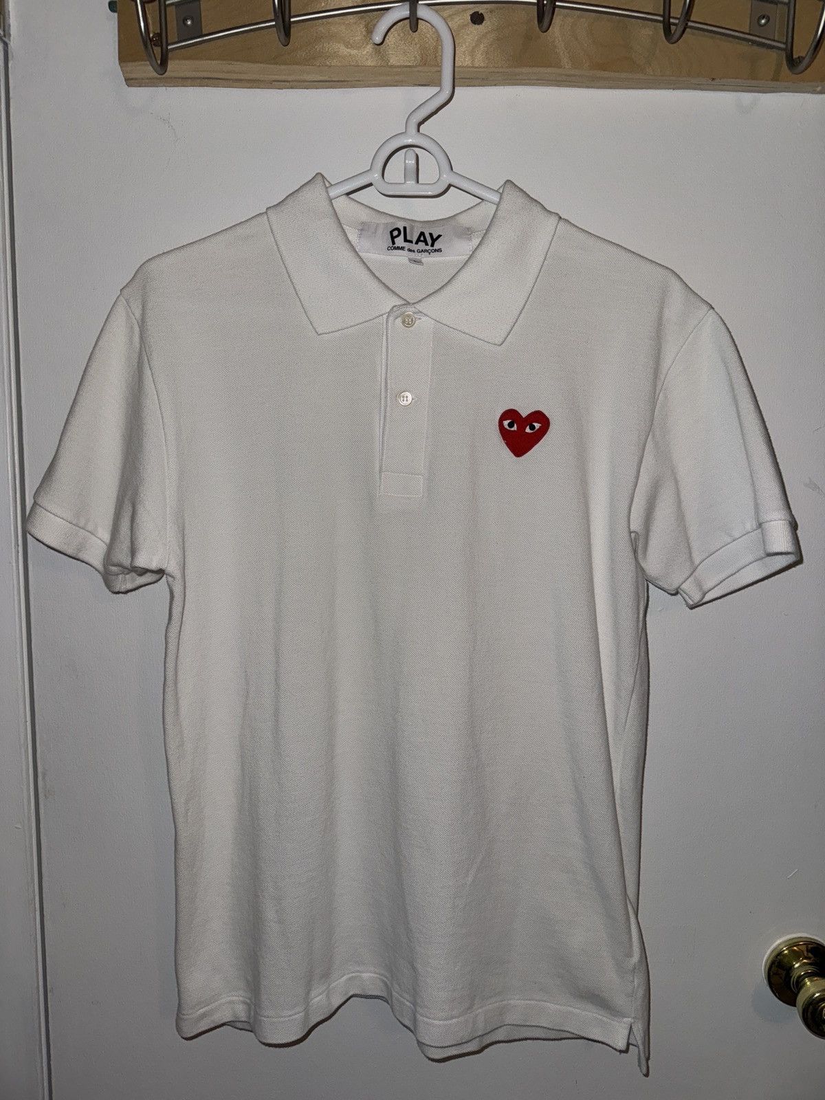 Comme des Garcons Comme Des Garcons Play Polo Size US L / EU 52-54 / 3 - 1 Thumbnail