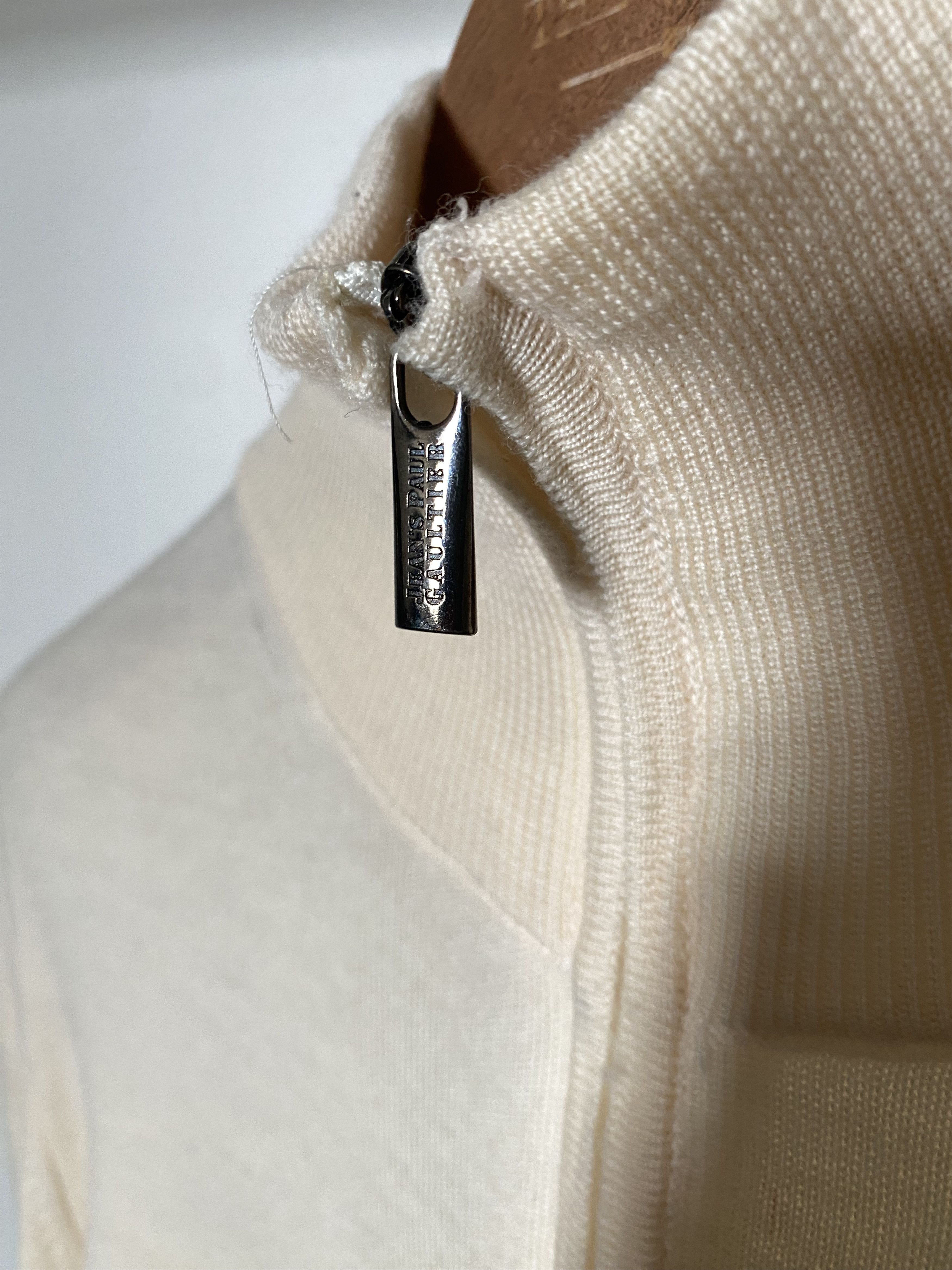 Jean Paul Gaultier Zip up Sweater Size US S / EU 44-46 / 1 - 3 Thumbnail