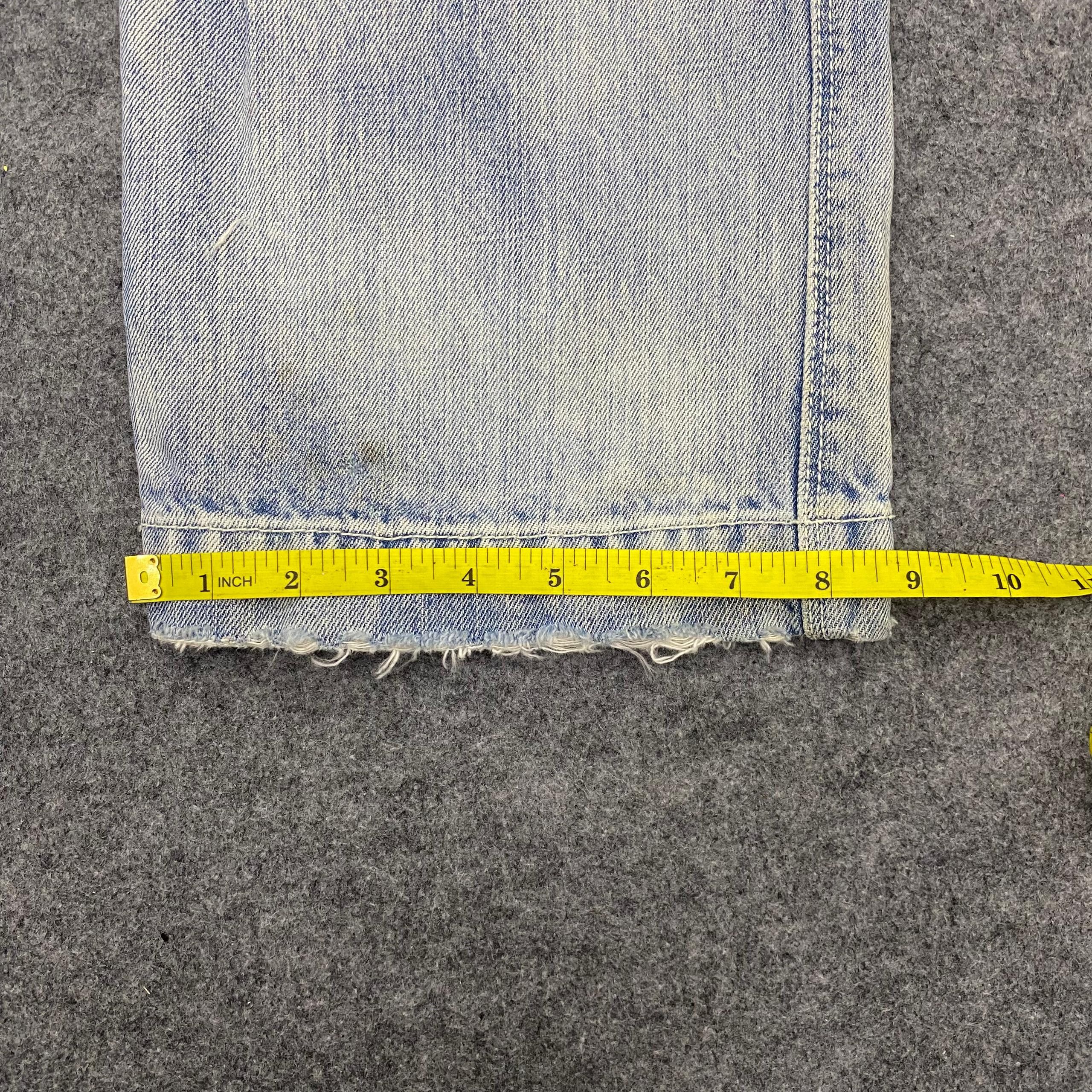 If Six Was Nine 💥Best Offer💥Vintage Cocolulu Men Distressed Denim Size US 34 / EU 50 - 7 Thumbnail