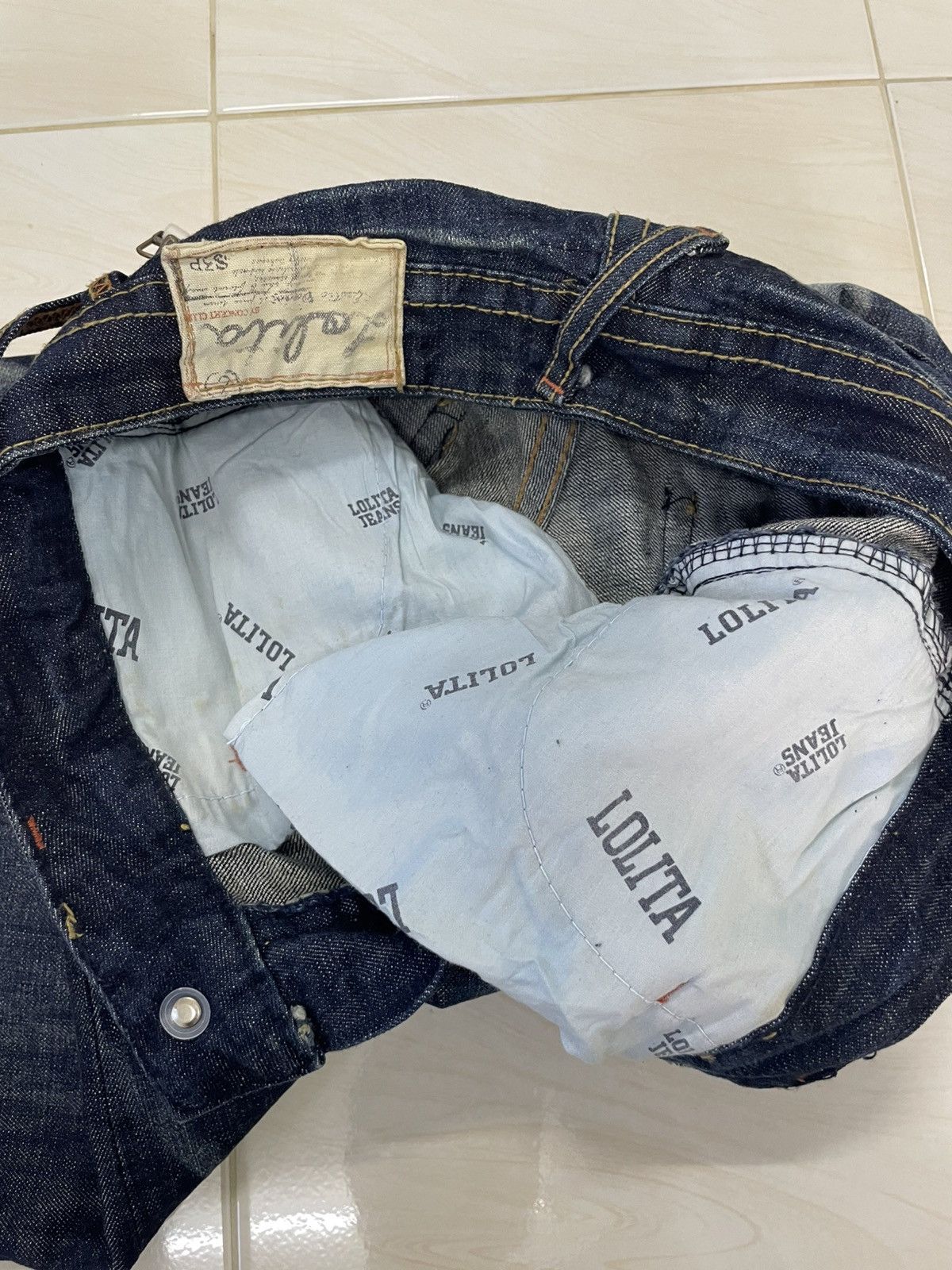 Tornado Mart Vintage Lolita Club By Concert Club Bootcut Denim Jeans Size US 30 / EU 46 - 14 Thumbnail