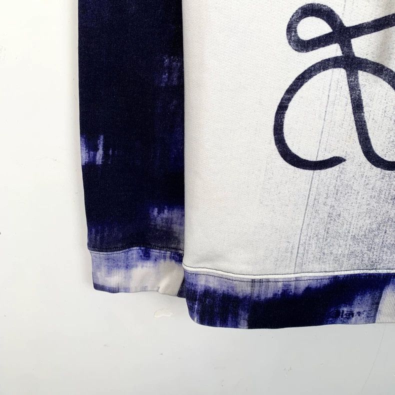 Loewe Loewe Patchwork logo letter print cotton hooded terry slee Size S / US 4 / IT 40 - 5 Thumbnail