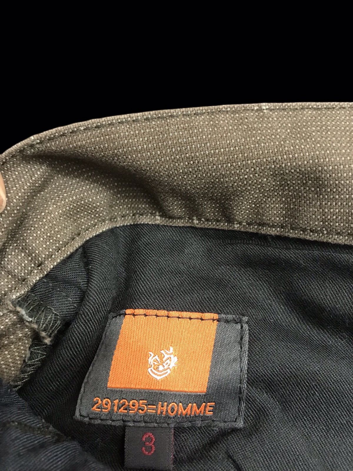 Japanese Brand 291295 HOMME Japan Tactical Number Nine Style Cargo Pant Size US 31 - 11 Thumbnail