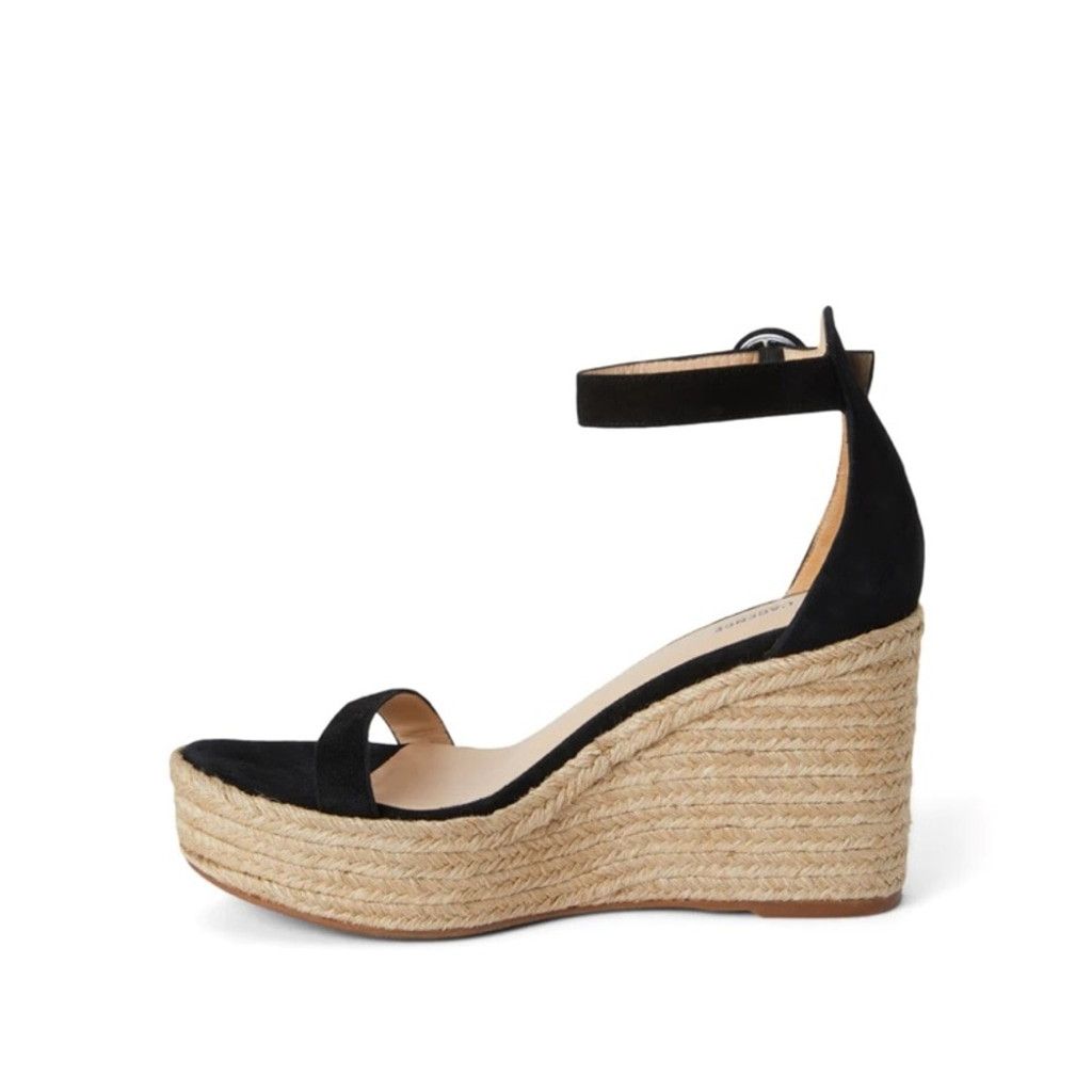 L'AGENCE L'AGENCE Elysee Wedge in Black, Size: EU 39.5 Size US 9.5 / IT 39.5 - 3 Thumbnail
