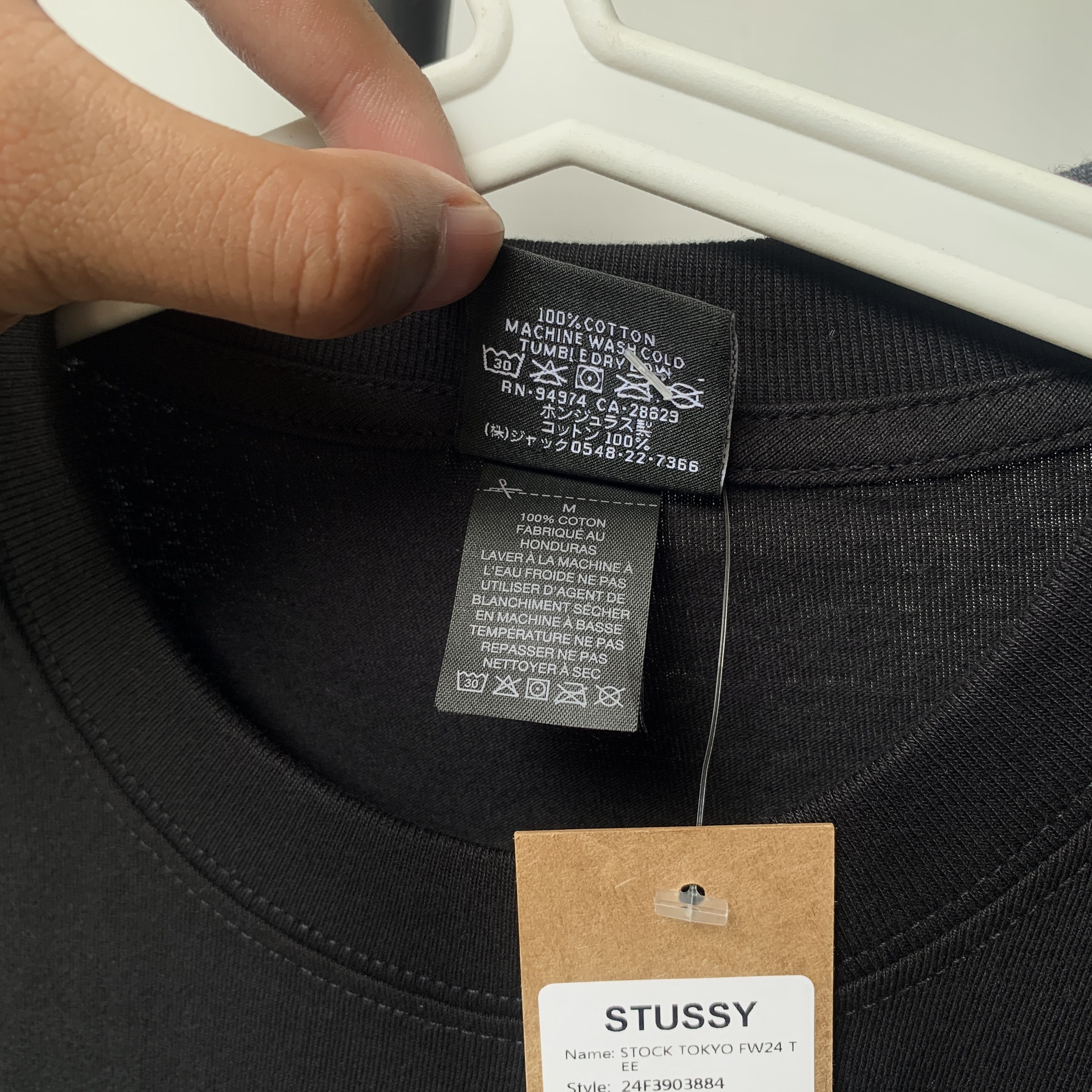 Stussy Stussy stock tokyo fw24 tee Size US M / EU 48-50 / 2 - 5 Thumbnail