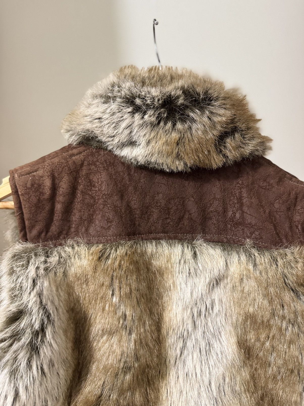 20471120 Y2K Faux Fur Vest Jacket Women’s Size S / US 4 / IT 40 - 7 Thumbnail