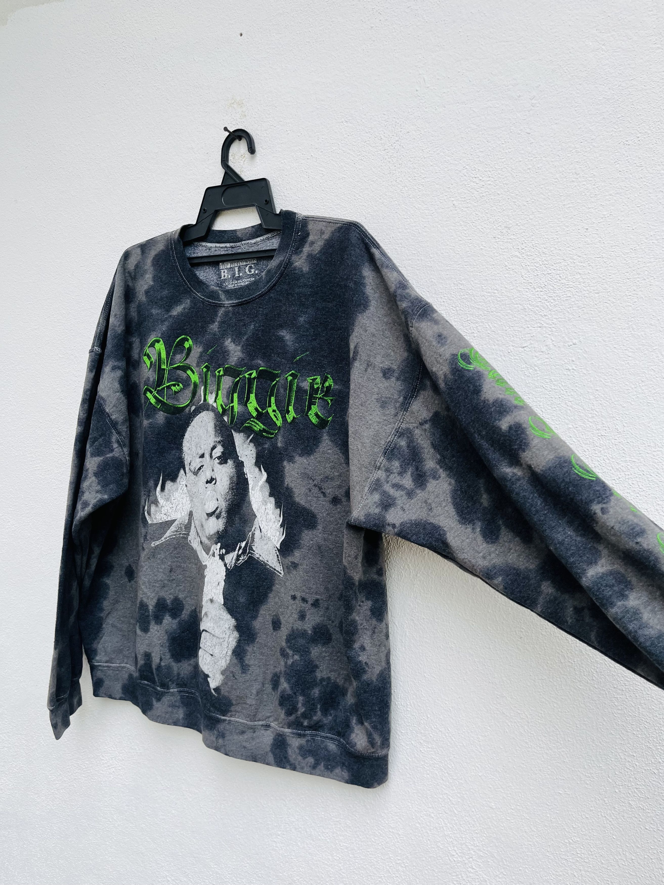 Band Tees × Japanese Brand Vintage Biggie Hip Hop Rapper Streetwear Fashion Style Size US XL / EU 56 / 4 - 5 Thumbnail