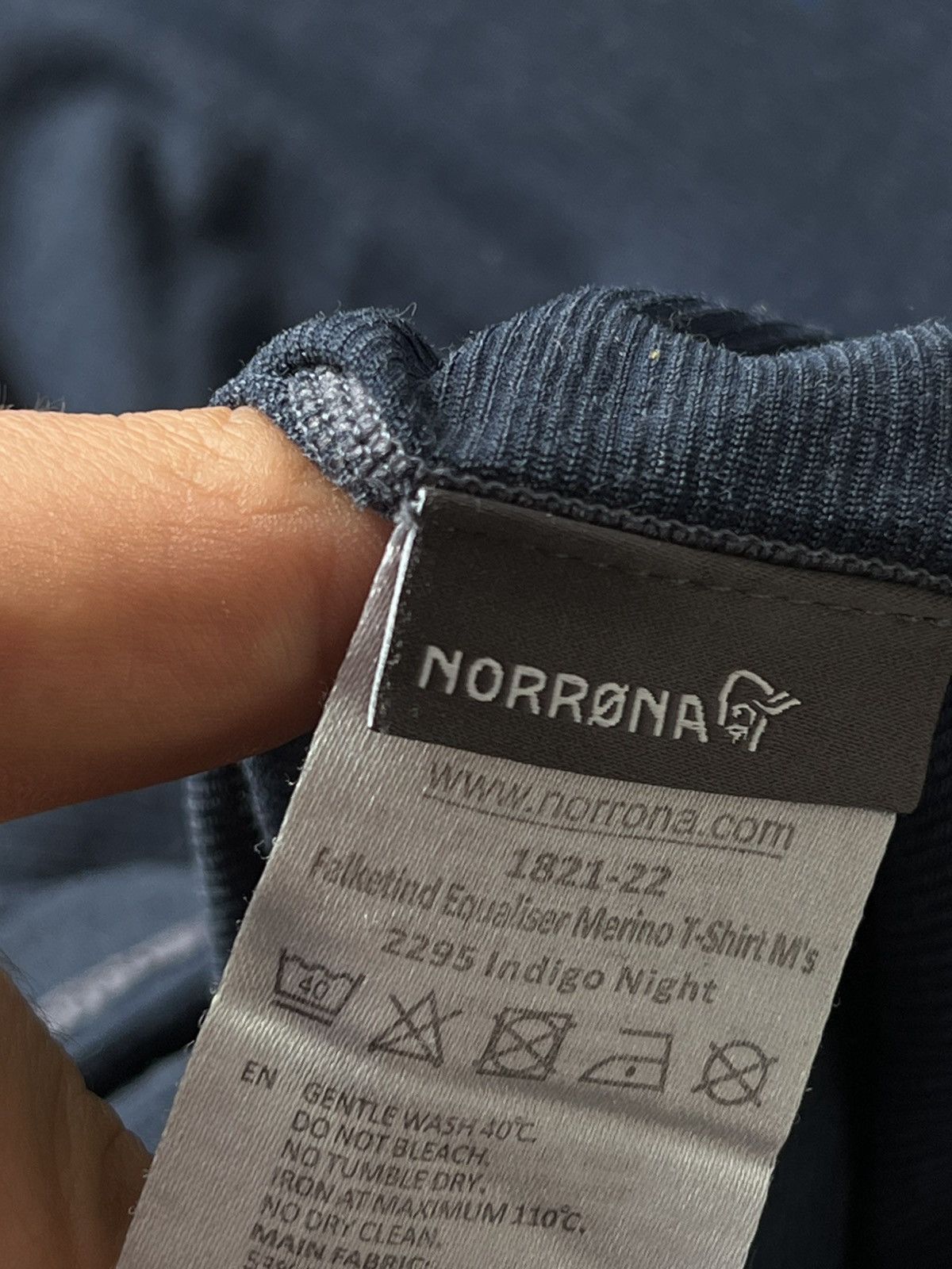 Norrona ‼️Norrona Big Logo Merino Wool Outdoor Equaliser Mens Tee‼️ Size US XXL / EU 58 / 5 - 24 Thumbnail