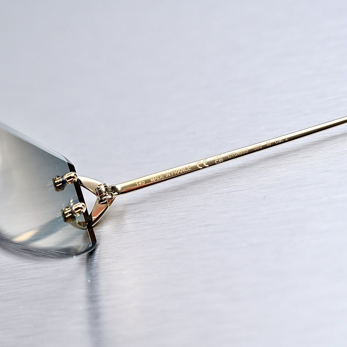 Cartier CARTIER CT0465S SUNGLASSES Size ONE SIZE - 4 Thumbnail