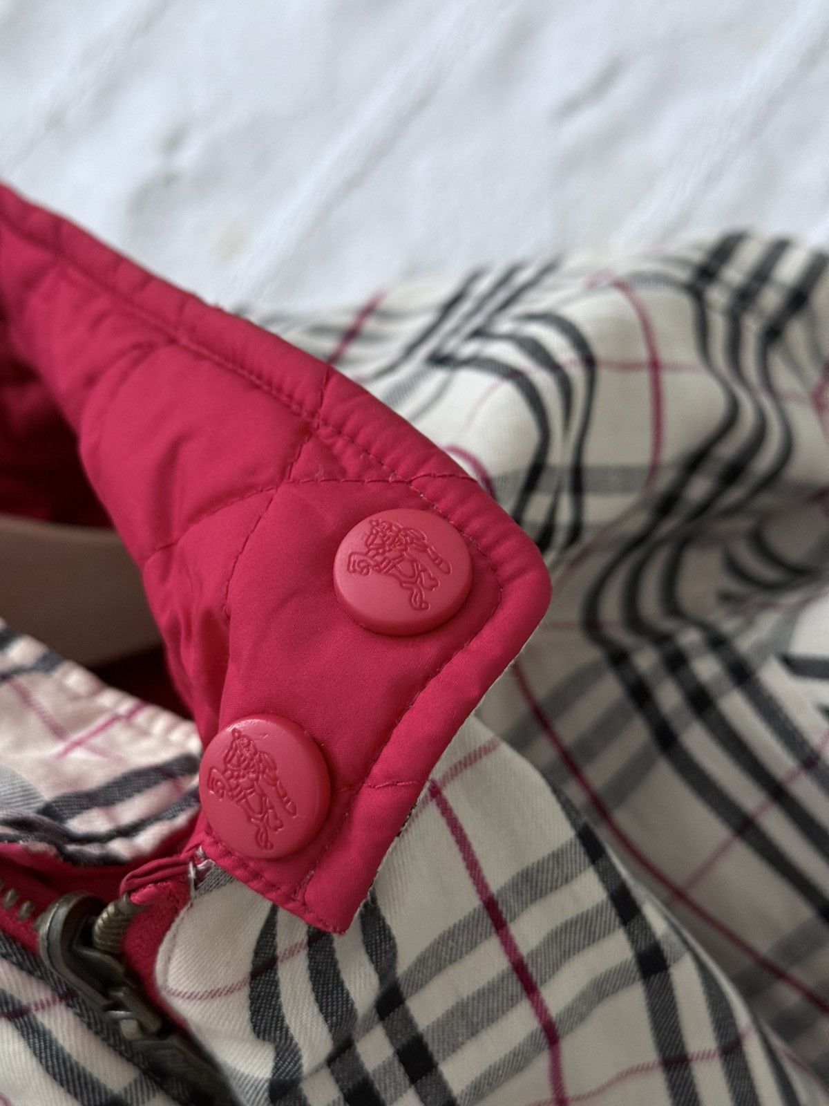 Burberry Vintage Burberry Quilted Nova Check Reversible Jacket Size XL / US 12-14 / IT 48-50 - 16 Thumbnail