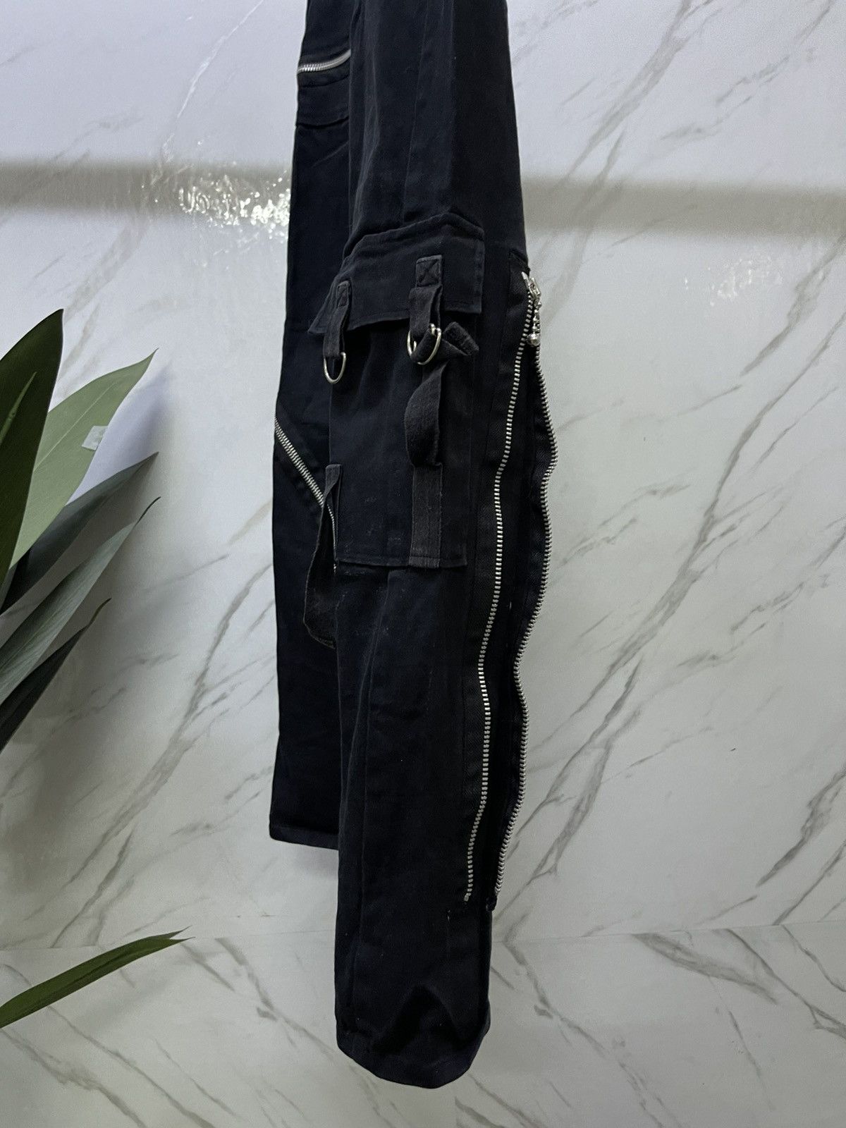 If Six Was Nine Jepanes Brand Chaos London Punk Bondage Pants Size US 28 / EU 44 - 6 Thumbnail