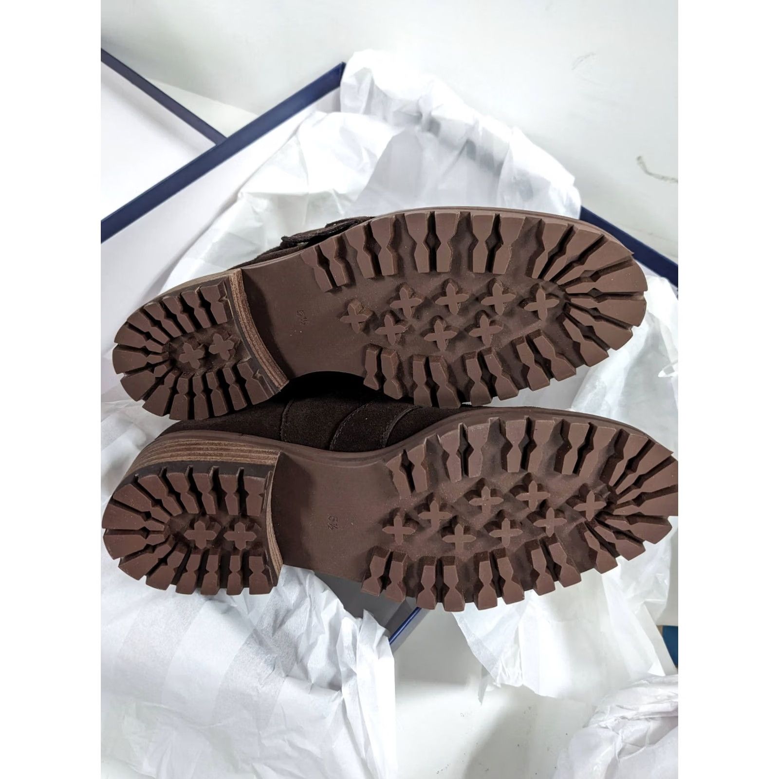 Splendid SPLENDID Womens Boot Platform Karlyn Toe Leather 1/2" Brown 5.5 Pull On Womens Shoes Size US 6 / IT 36 - 4 Thumbnail