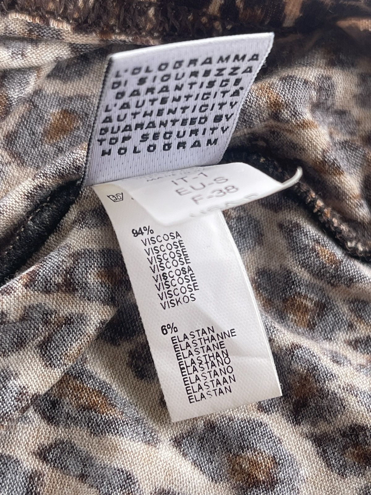 Dolce & Gabbana D&G Viscose Leopard Print Beachwear Size S / US 4 / IT 40 - 8 Thumbnail