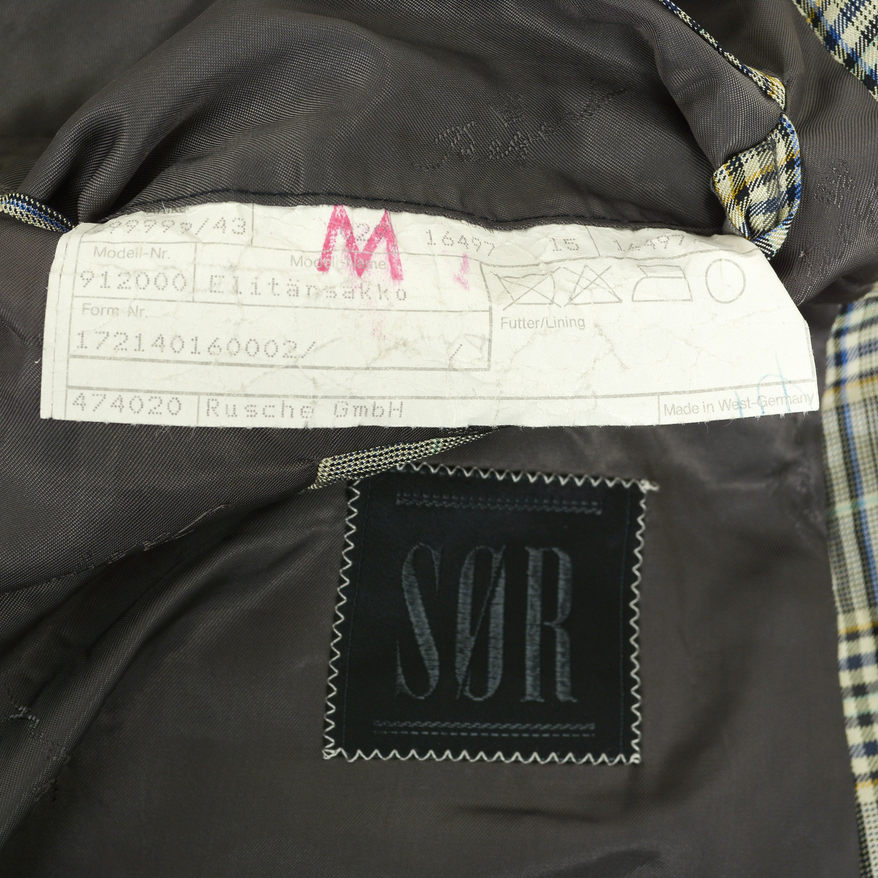Other W19 REGENT HAND MADE Blazer UK 42 US Check Jacket Suit Coat Size 42R - 6 Thumbnail