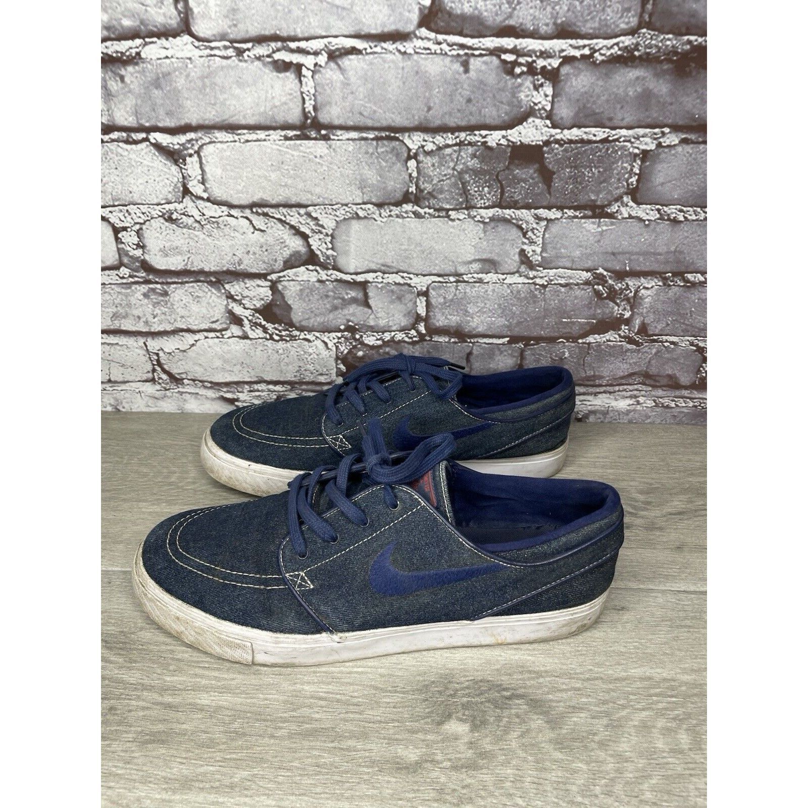 Nike Nike Janoski Stefan SB Zoom Blue Denim Skateboarding Shoes M Size US 10.5 / EU 43-44 - 21 Thumbnail