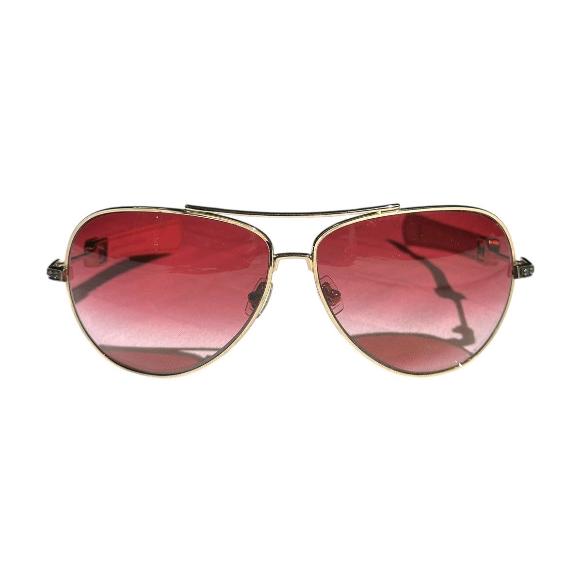 Chrome Hearts Vintage Red frame JO JO aviator Size ONE SIZE - 1 Thumbnail