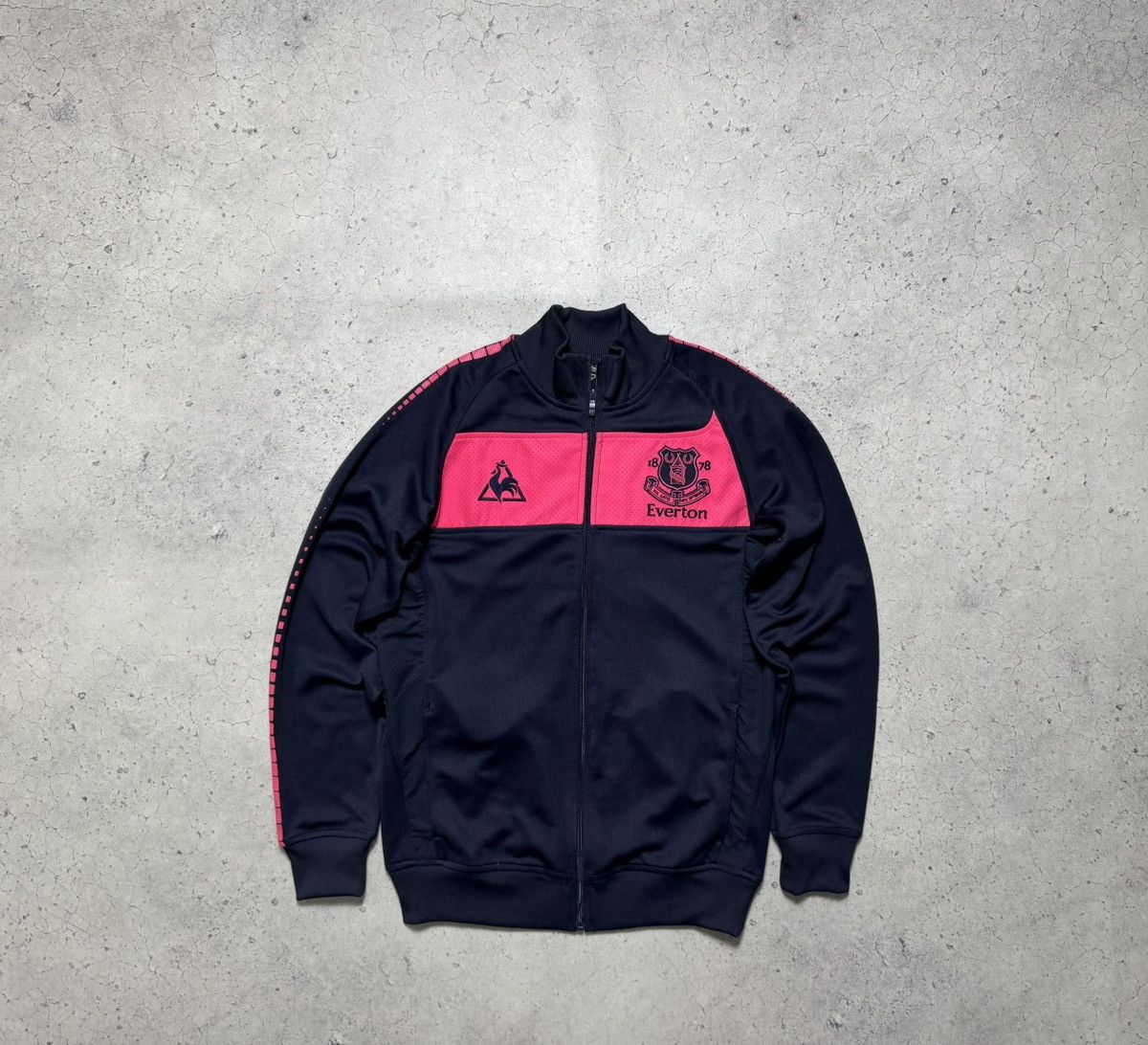 Le Coq Sportif Le Coq Sportif FC Everton Football Full Zip Jacket Size US M / EU 48-50 / 2 - 2 Thumbnail