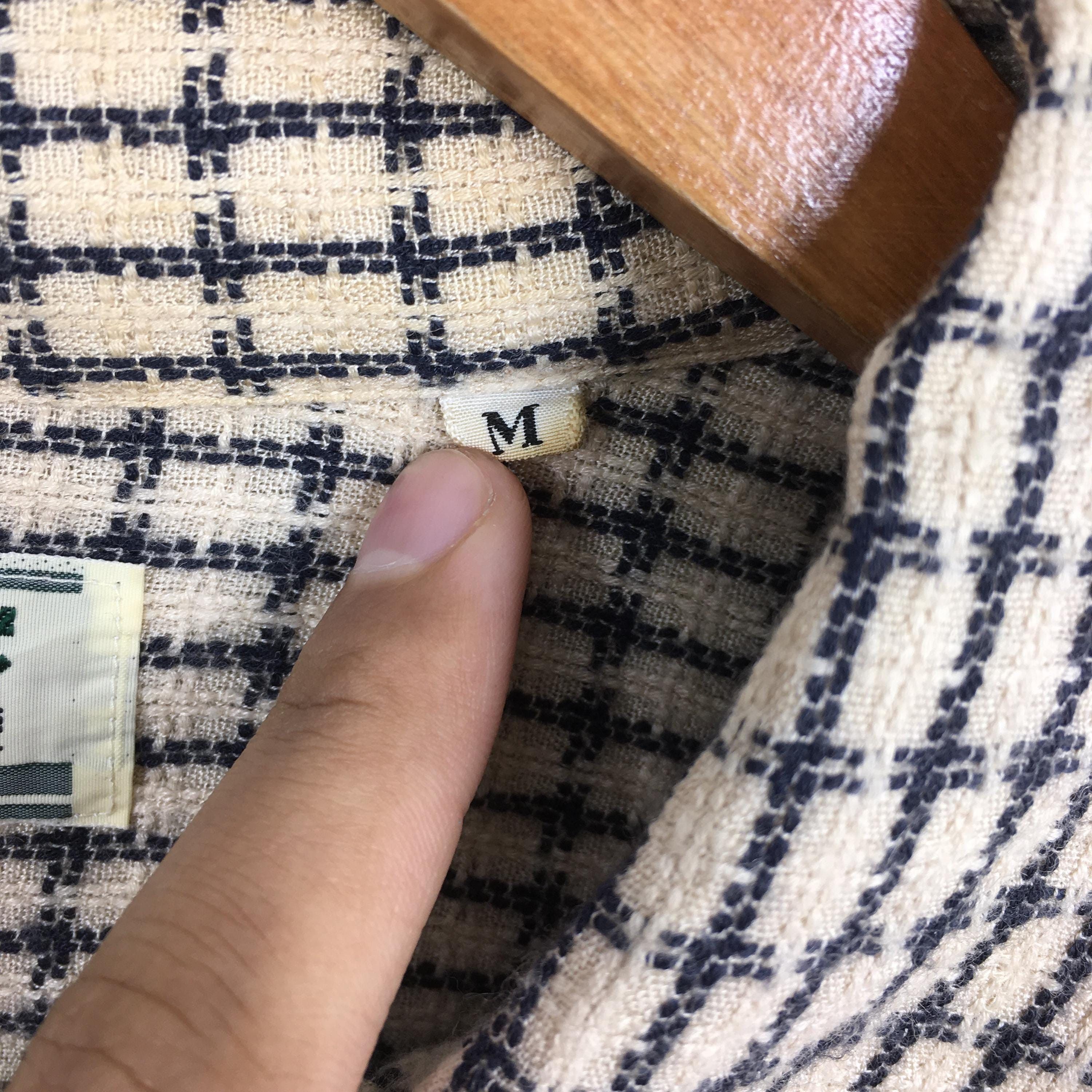 Flannel × Vintage Vintage Mil Spec Checkered Gingham Flannel Shirt Medium Size US M / EU 48-50 / 2 - 6 Thumbnail