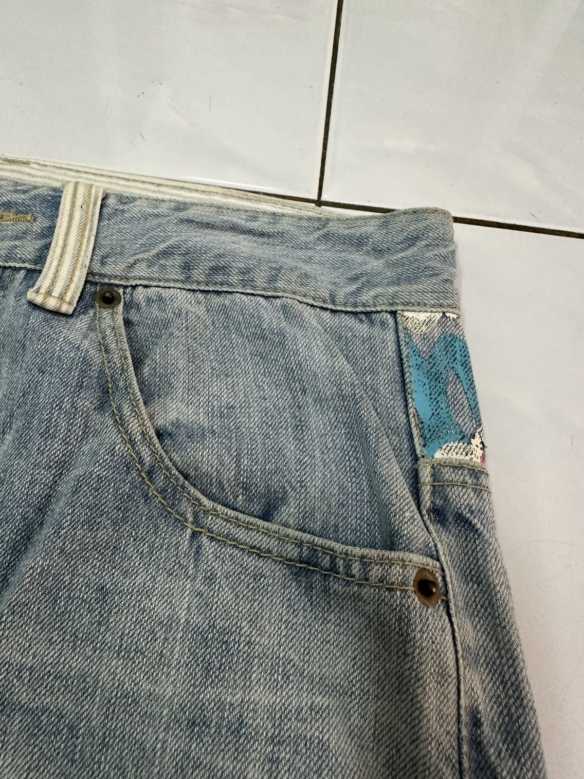 Japanese Brand Vintage CLONE DEVGRU Streetwear Denim Jeans Size US 31 - 11 Thumbnail