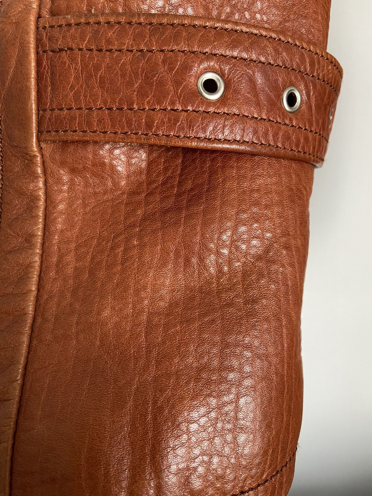Jean Paul Gaultier × Vintage ULTRA RARE Jean paul gaultier 80s vintage leather jacket Size US L / EU 52-54 / 3 - 7 Thumbnail