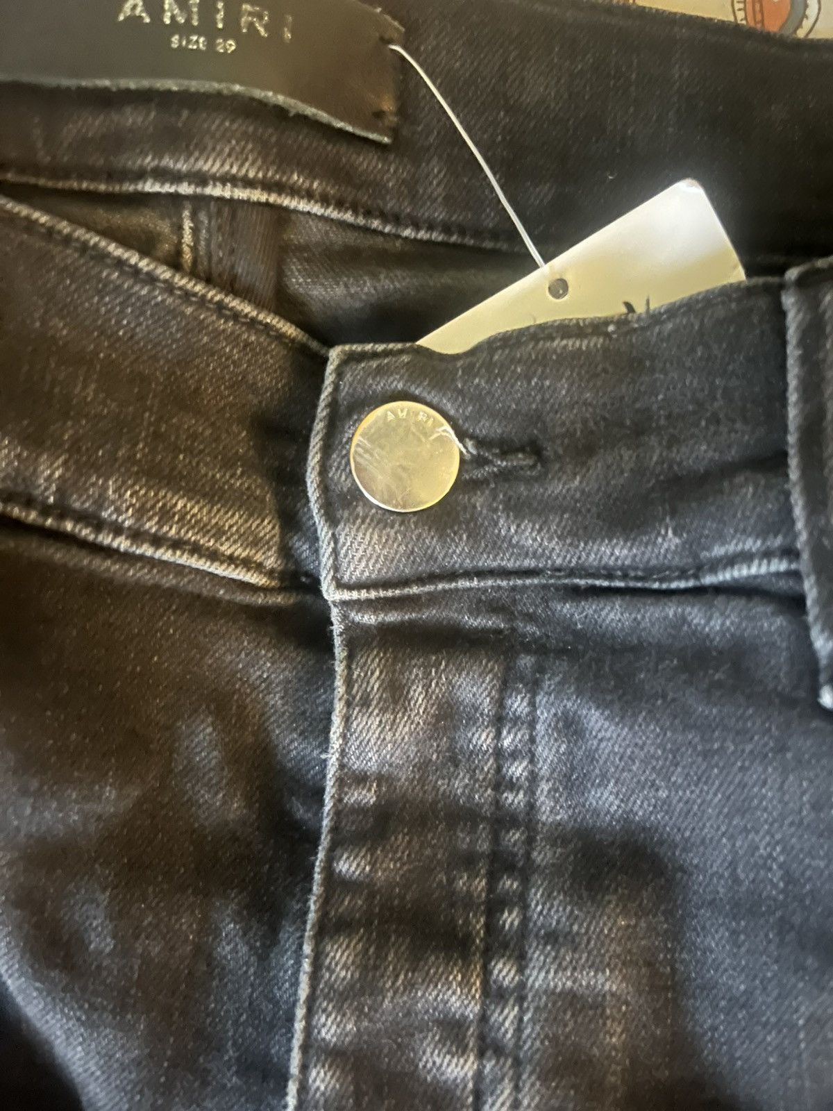 Amiri Amiri jeans mx1 blue dragon Size US 29 - 11 Thumbnail