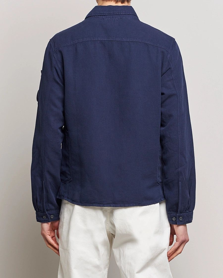 C.P. Company o1y1224 Solid Color Shirt in Navy Blue Size US L / EU 52-54 / 3 - 4 Thumbnail