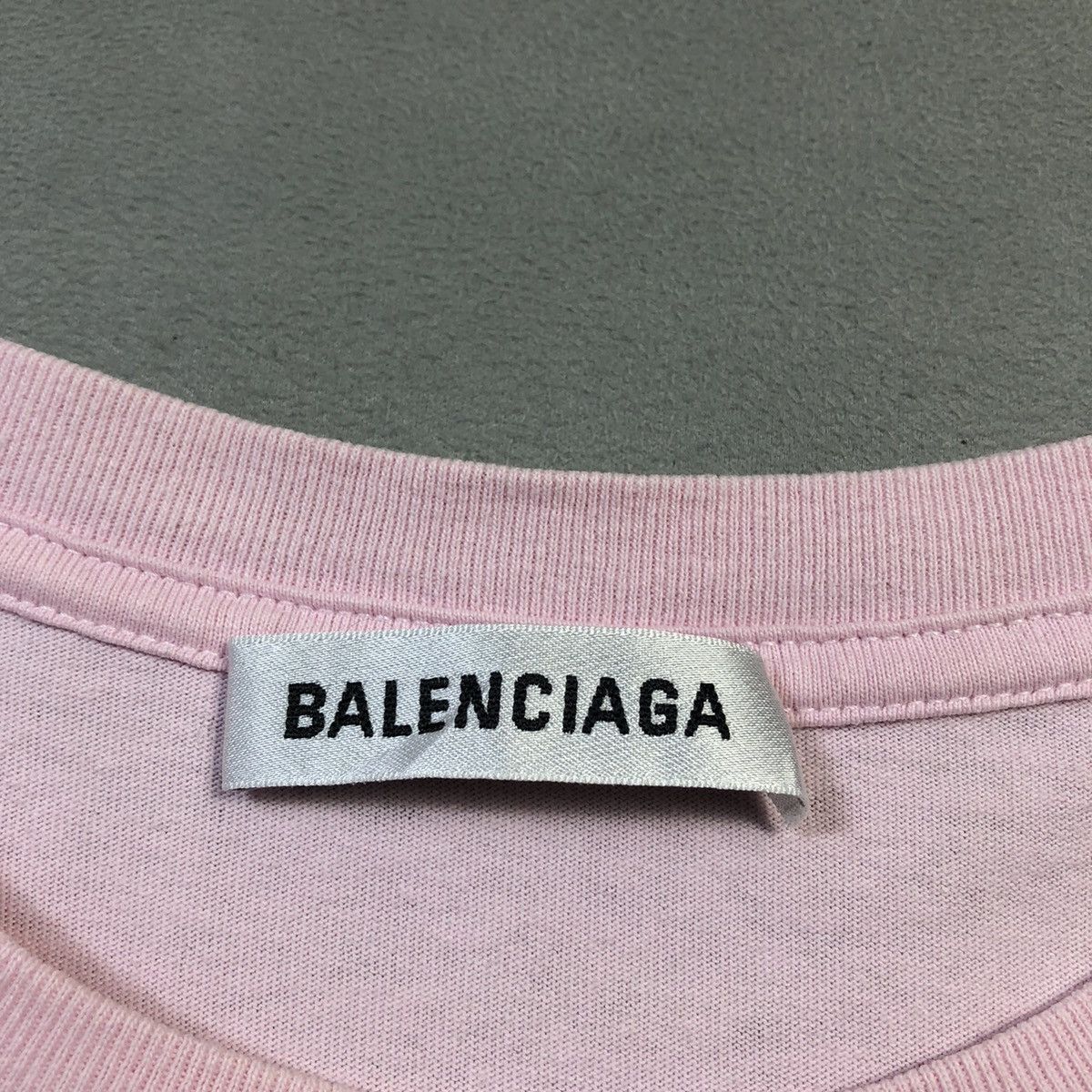 Balenciaga Balenciaga Small Logo Pink T-Shirt Size M / US 6-8 / IT 42-44 - 5 Thumbnail