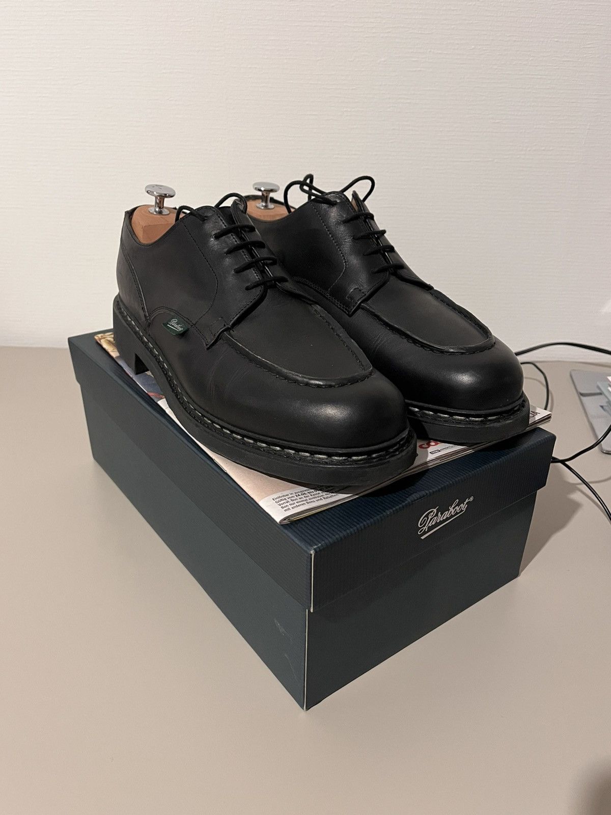 Paraboot Paraboot chambord black UK 10.5 Size US 10.5 / EU 43-44 - 2 Thumbnail