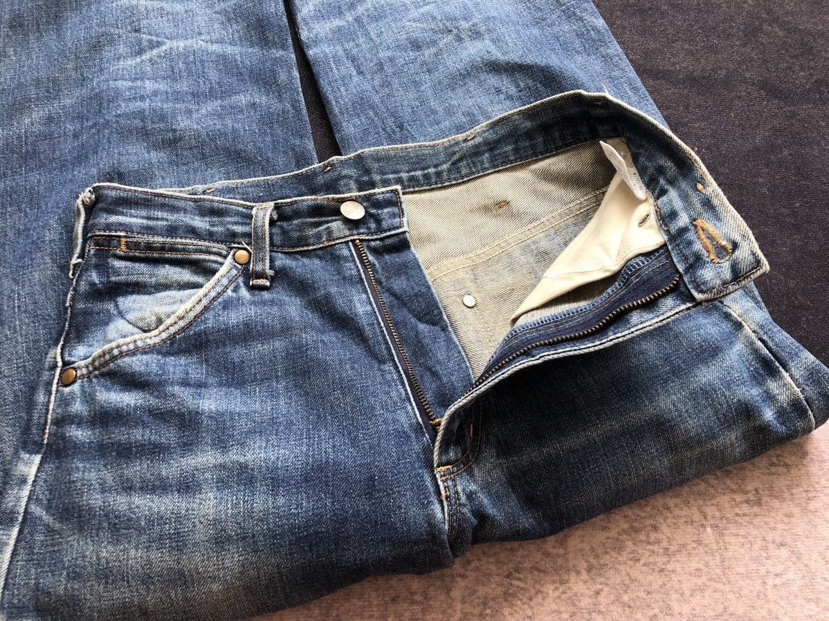 If Six Was Nine Vintage 80s Wrangler Blue Bells Selvedge Jeans Size US 28 / EU 44 - 14 Thumbnail