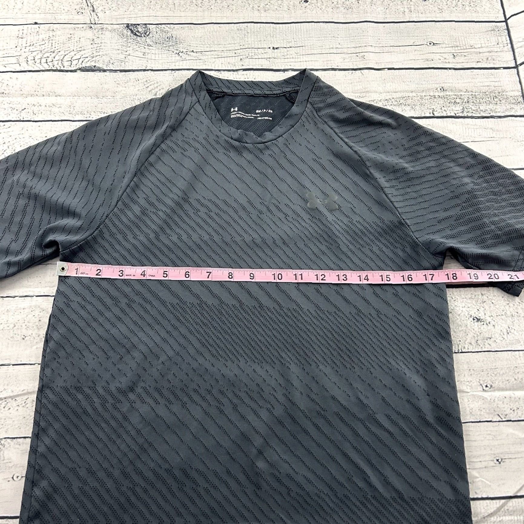 Under Armour Under Armour HeatGear Athletic Short Sleeve T Shirt Mens S Gray Size US S / EU 44-46 / 1 - 4 Thumbnail
