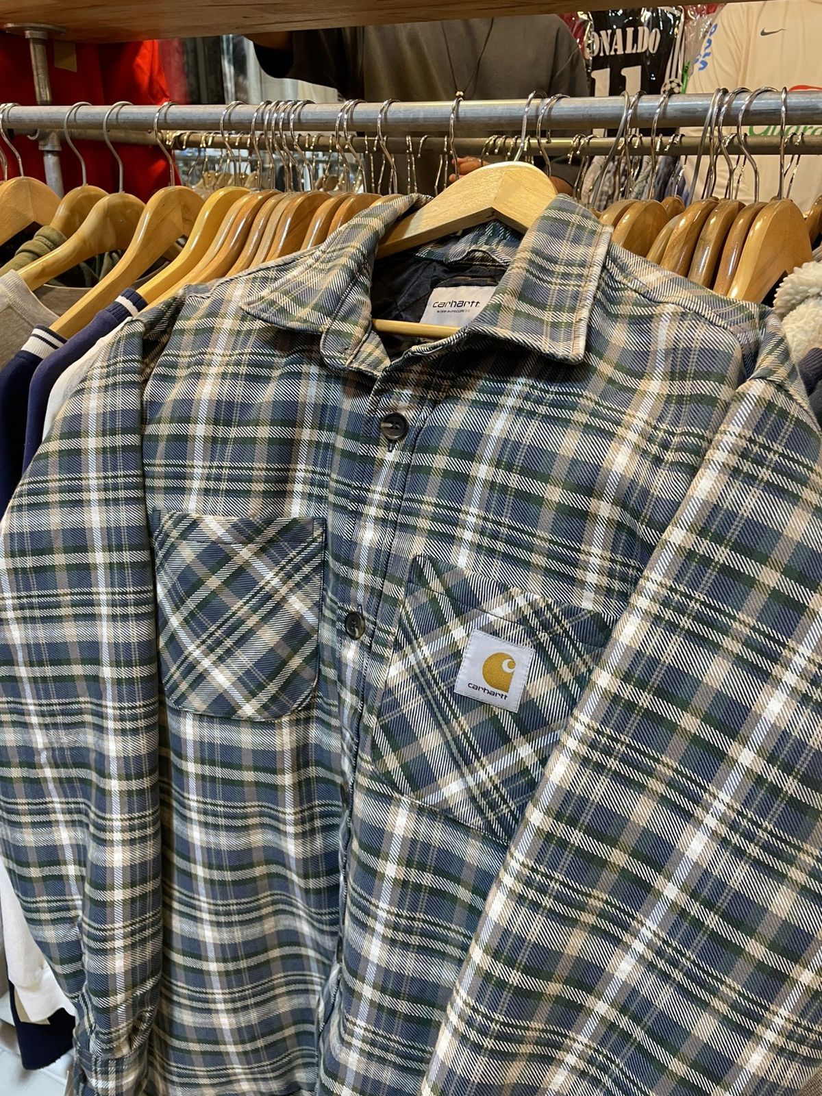 Carhartt × Vintage Carhartt Button Ups Jacket Size US L / EU 52-54 / 3 - 3 Thumbnail