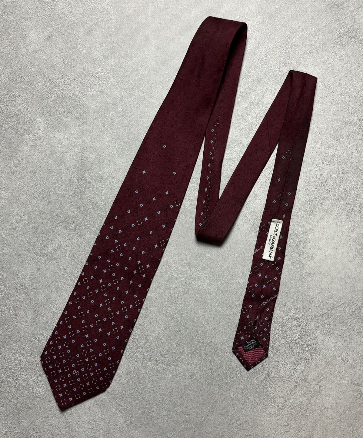 Dolce & Gabbana Dolce Gabbana 100% Silk Cravatte Tie Logo Size ONE SIZE - 1 Thumbnail