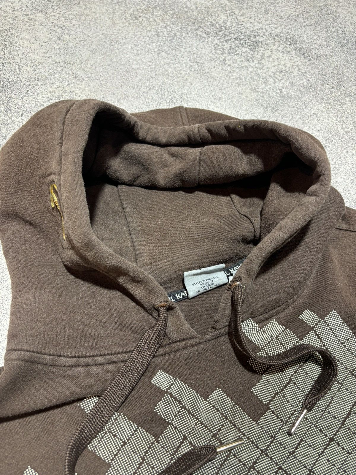 Karl Kani × Vintage Vintage Karl Kani Brown Hoodie Y2K Size US XL / EU 56 / 4 - 10 Thumbnail