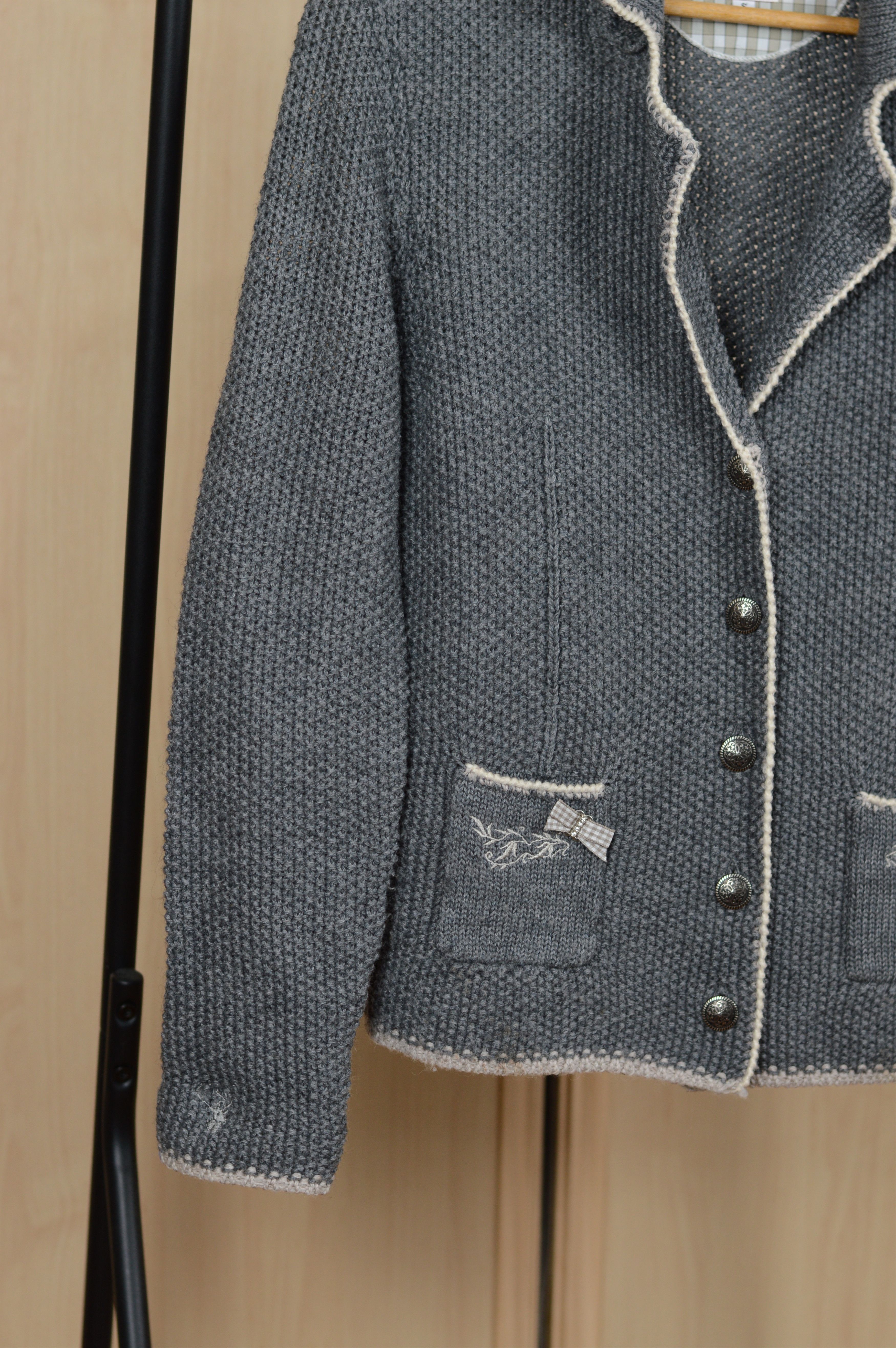 Vintage Spieth Wensky Wool Cardigan Size S / US 4 / IT 40 - 2 Thumbnail