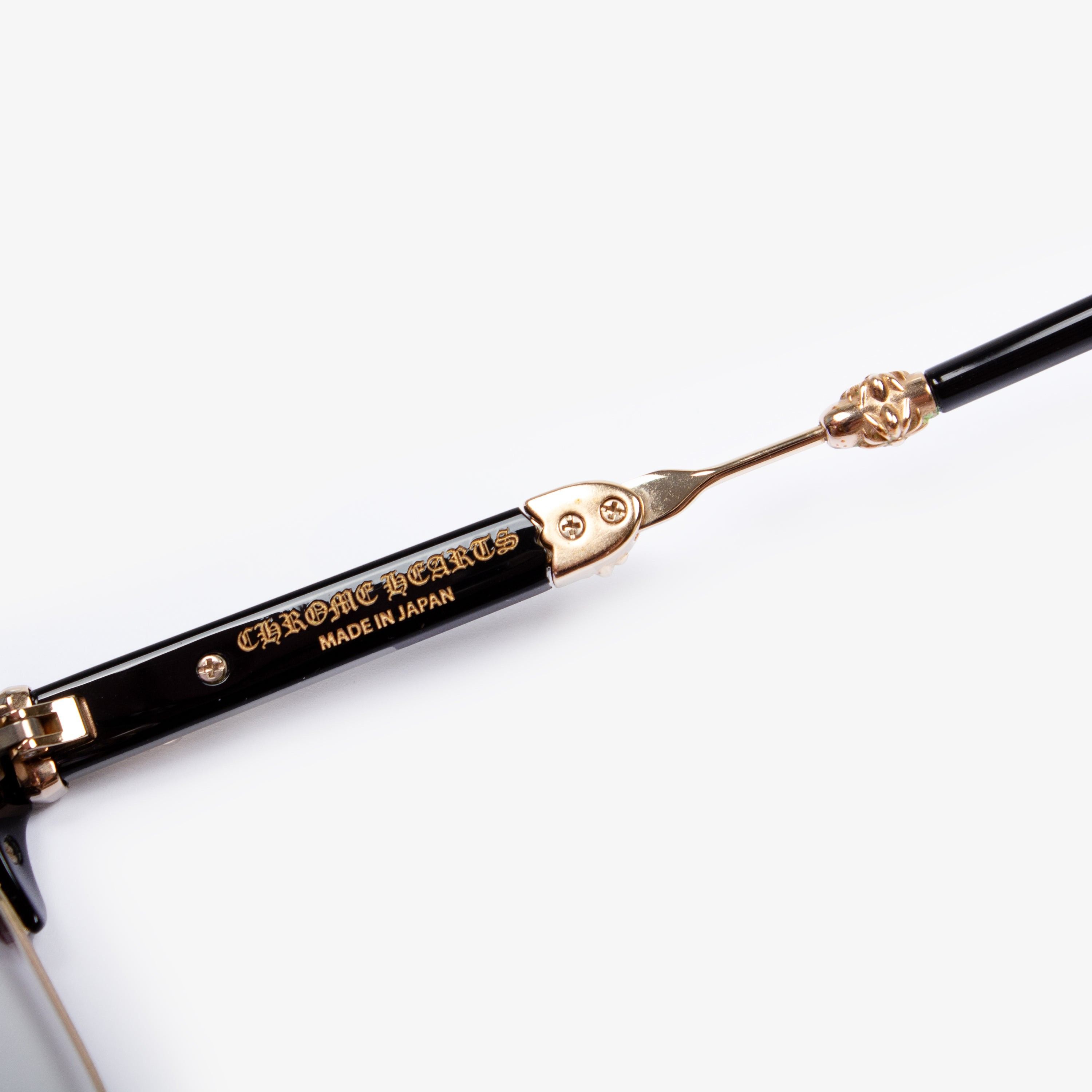 Chrome Hearts CHROME HEARTS BLACK EVANGELIST GLASSES Size ONE SIZE - 4 Thumbnail