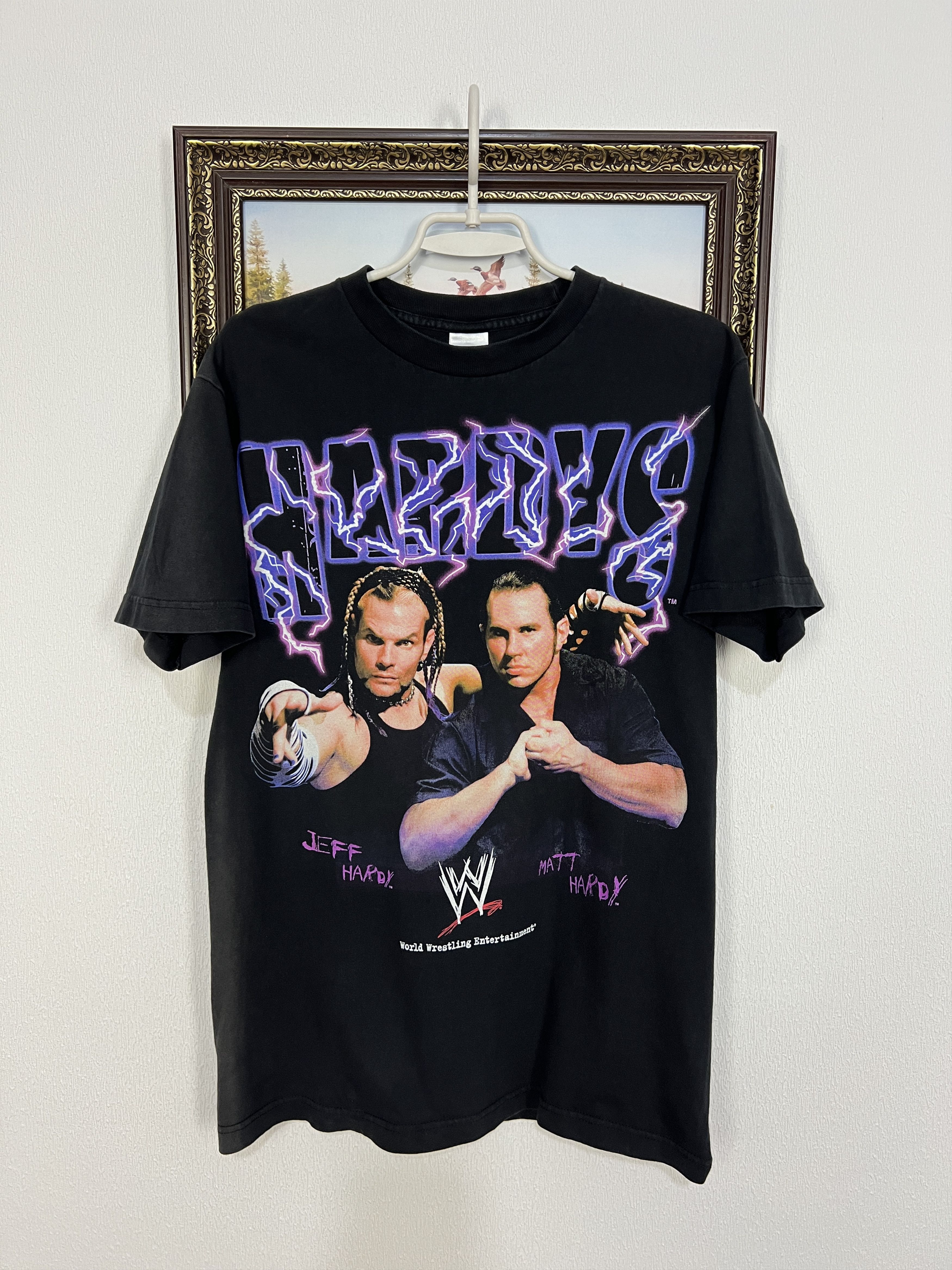 Vintage The Hardys WWE Wrestling Shirt Jersey Tee Hype Over Print Size US M / EU 48-50 / 2 - 1 Thumbnail