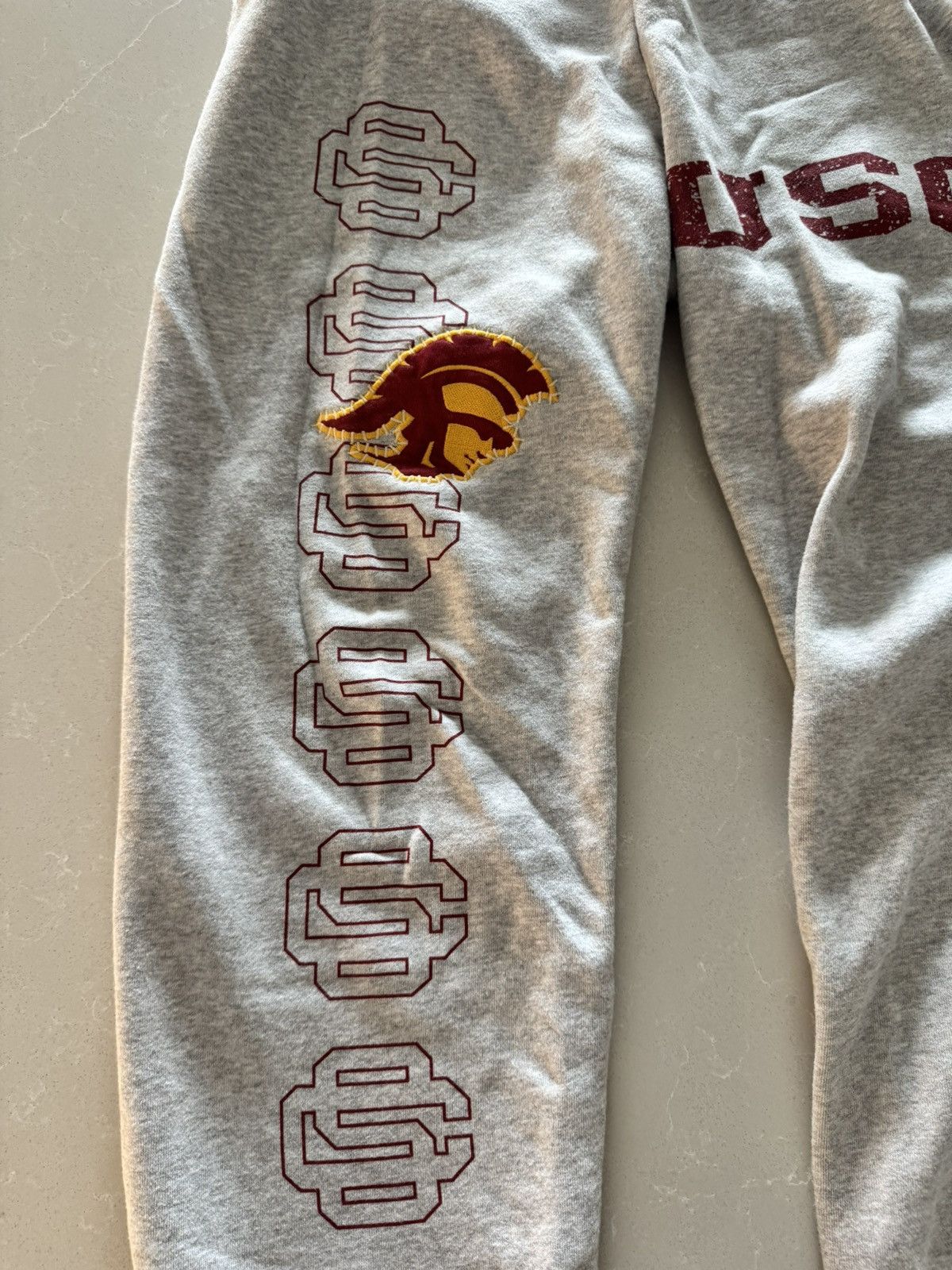 Travis Scott Travis Scott x Mitchell & Ness USC TROJANS Sweatpant (S) Size US 29 - 7 Thumbnail