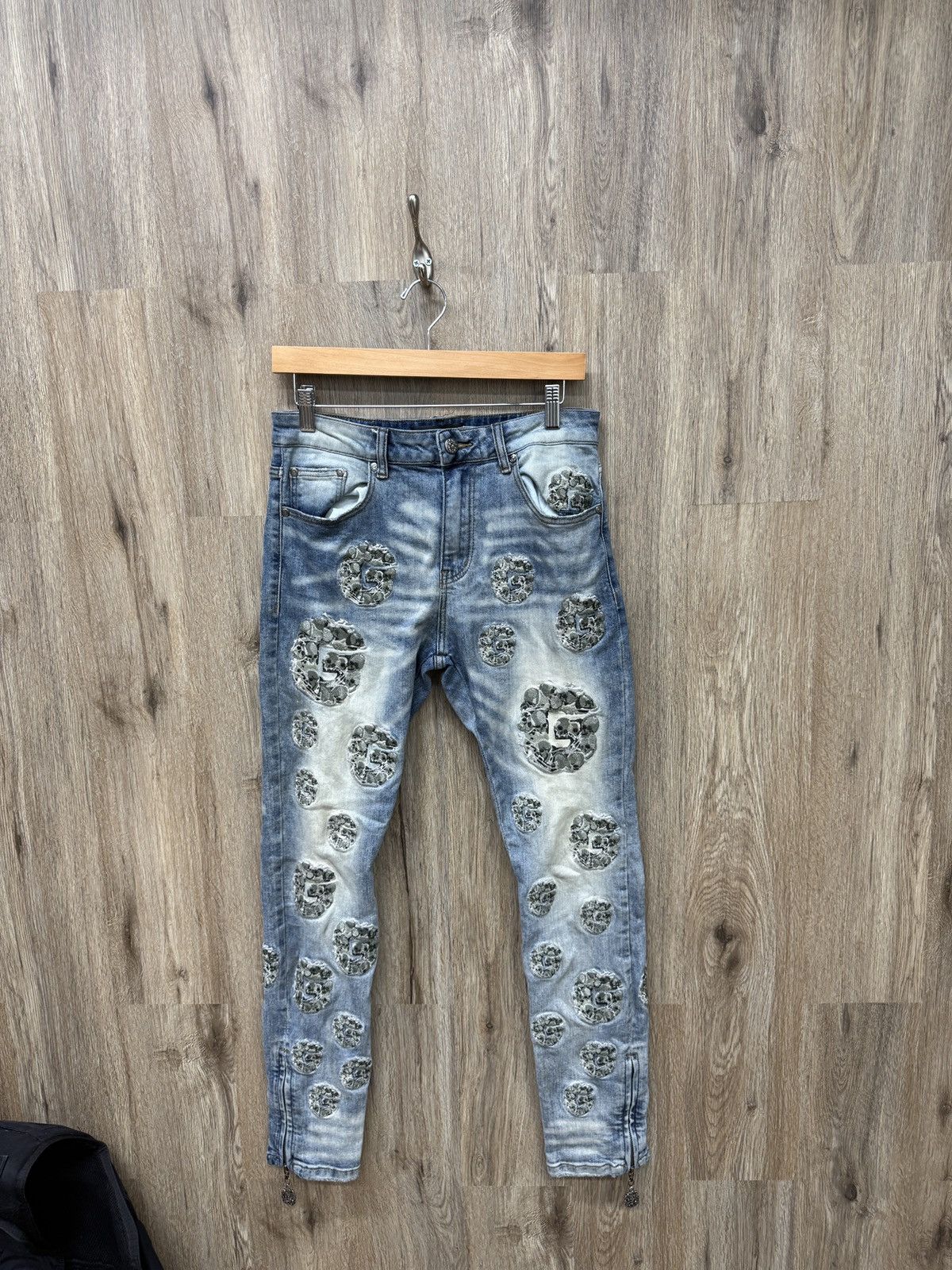 Godspeed Godspeed Amor Fati Denim Jeans Size US 30 / EU 46 - 1 Thumbnail