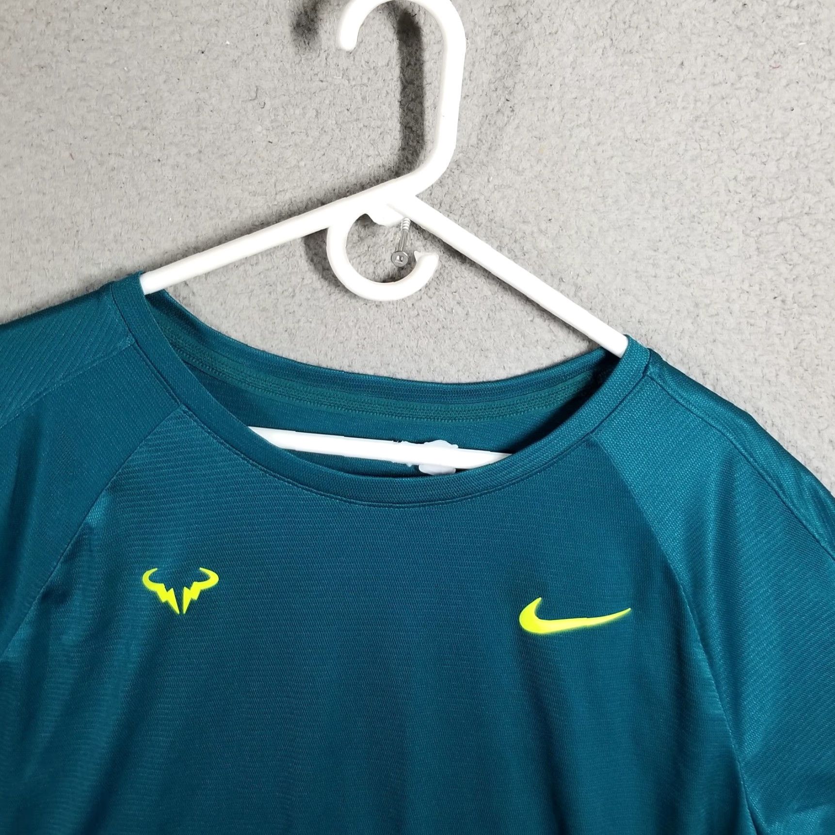 Nike Nike Dri-FIT Tennis Top Shirt Raglan Short Sleeve XL Men’s Teal DV2887-381 Size US XL / EU 56 / 4 - 2 Thumbnail