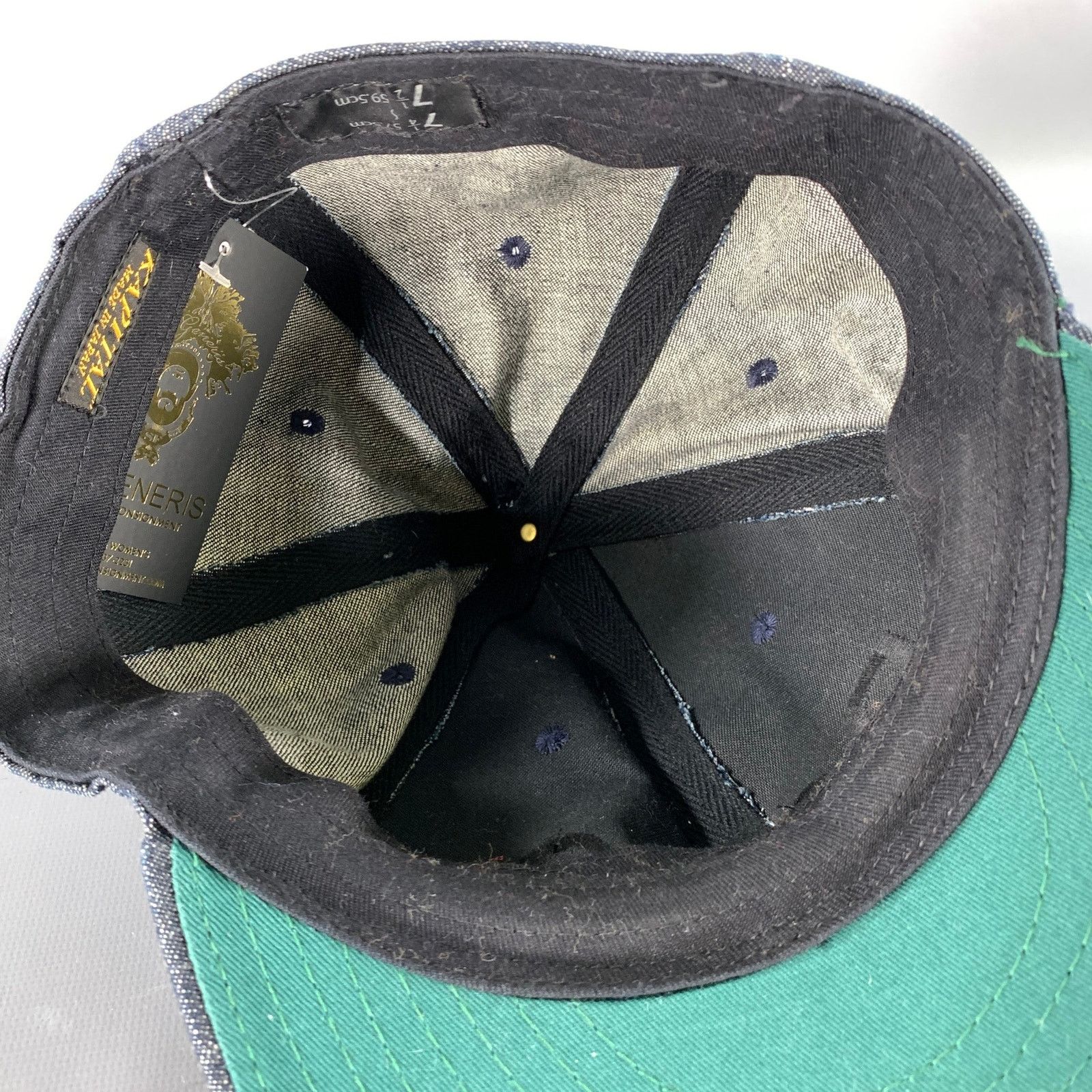 Kapital KAPITAL Indigo Cotton Hats Size ONE SIZE - 5 Thumbnail