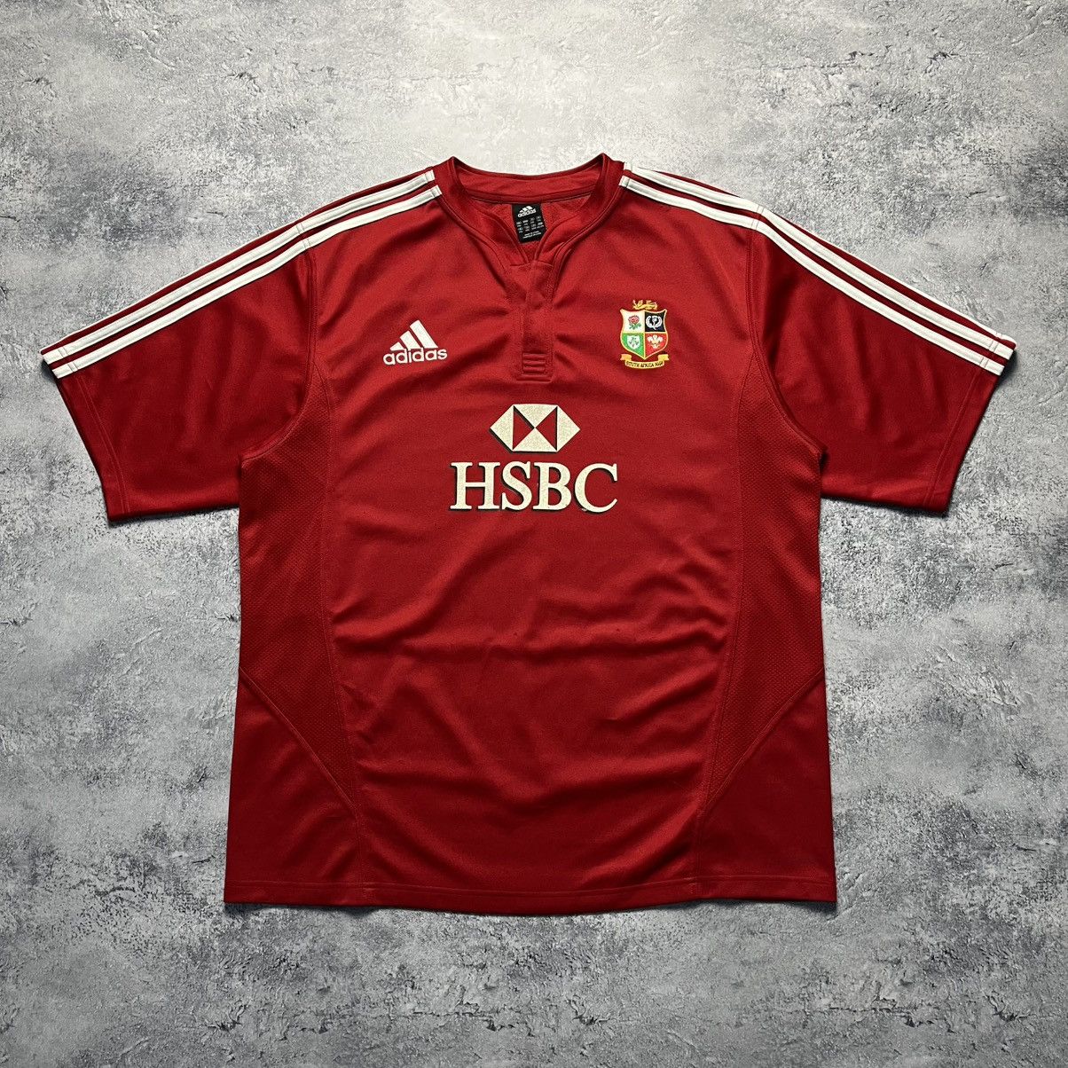 Adidas Vintage Adidas British & Irish Lions 2009 Home Rugby Jersey Size US XXL / EU 58 / 5 - 1 Thumbnail