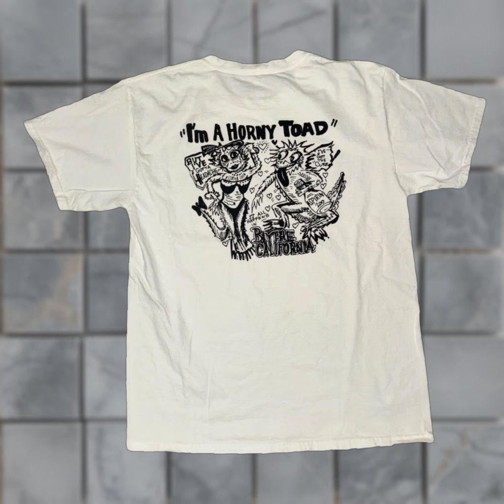 Vintage VINTAGE Bar Souvenir T-Shirt White Medium 19x26 “I’m A Horny Toad” M & M Shirt Mens 90s Classic Music Size US M / EU 48-50 / 2 - 1 Thumbnail