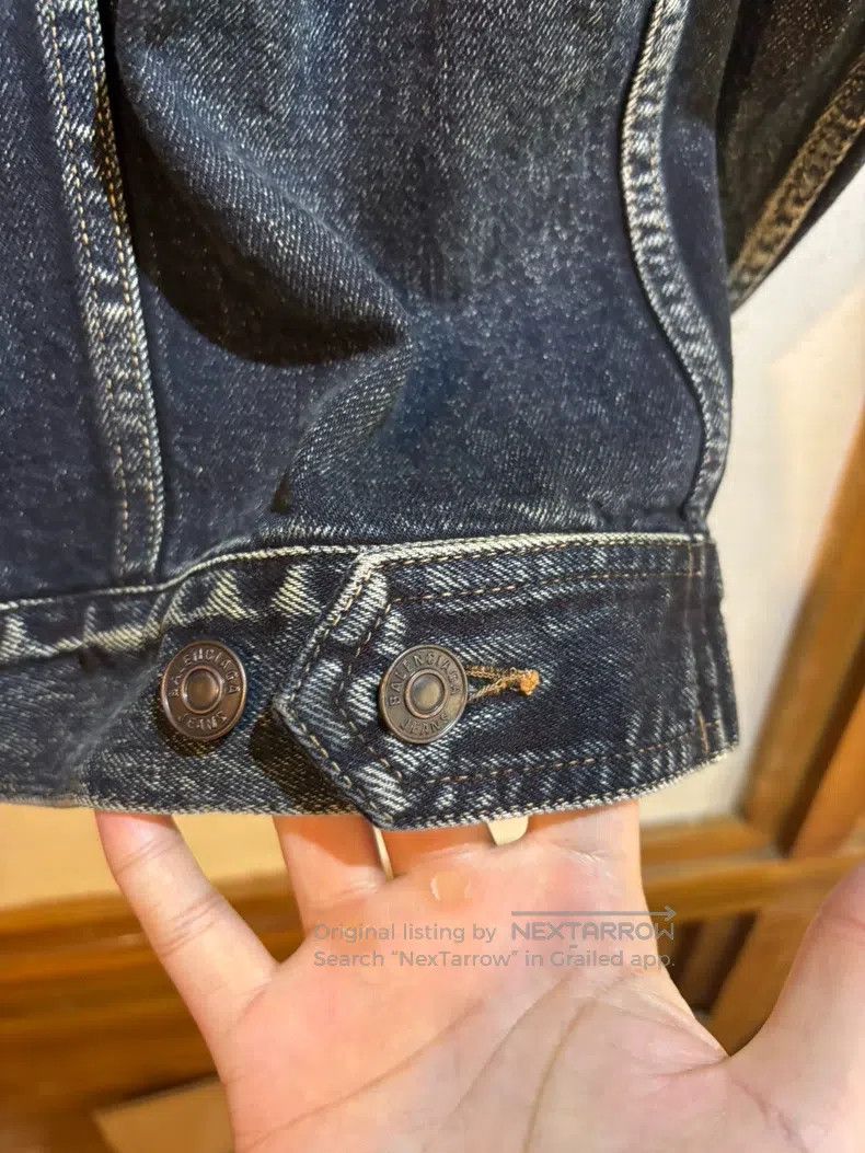 Balenciaga Balenciaga Oversized Denim Jacket Size US S / EU 44-46 / 1 - 7 Thumbnail