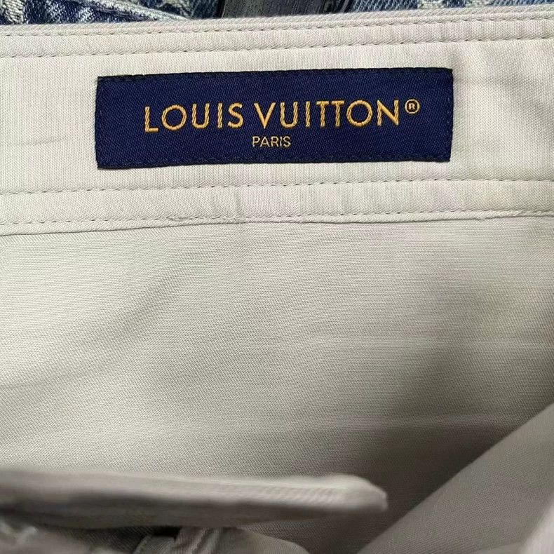 Louis Vuitton Louis Vuitton size US 46 SS25 beaded logo overalls pants Size US 30 / EU 46 - 3 Thumbnail